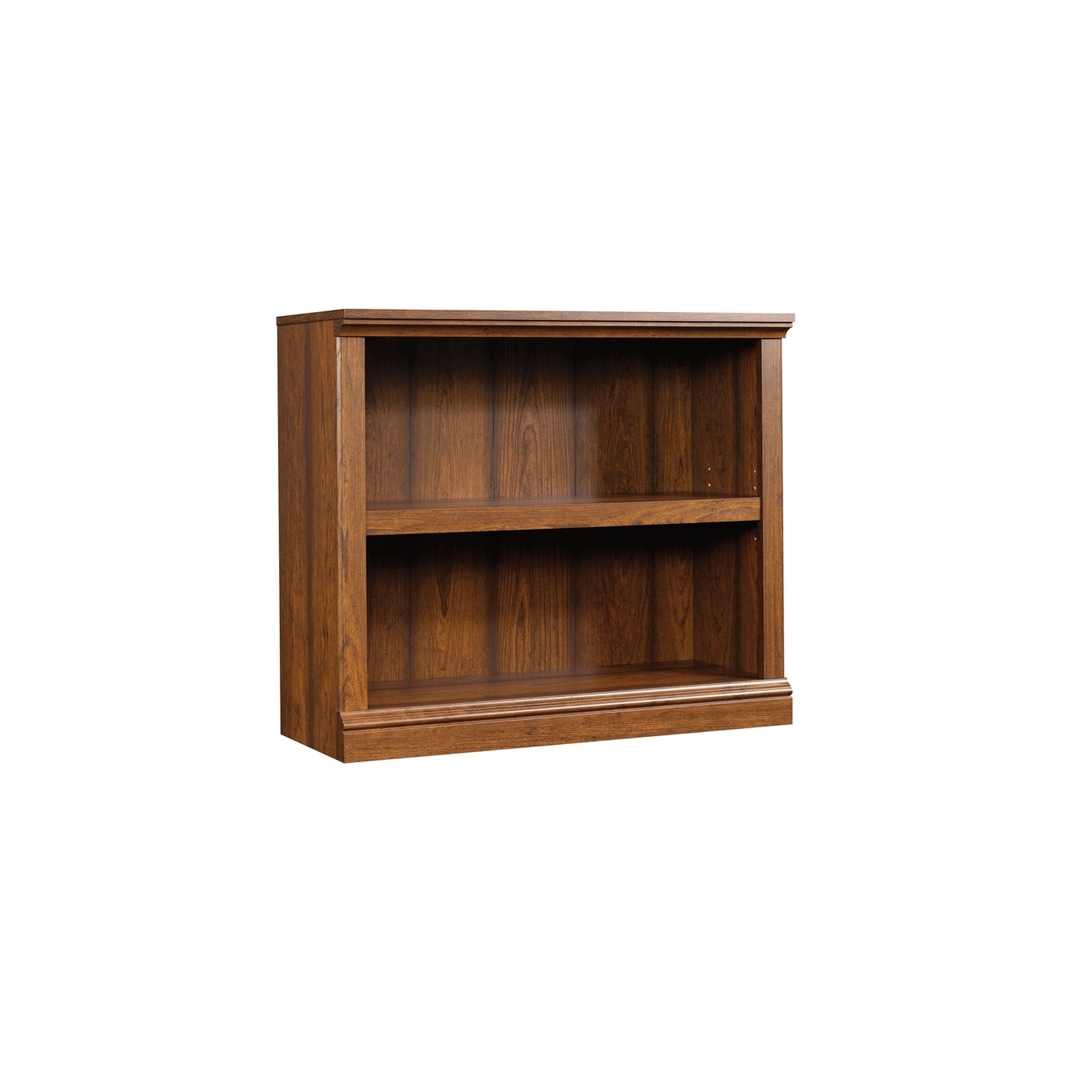 Sauder Select Engineered Wood 2 Shelf Bookcase in Washington Cherry