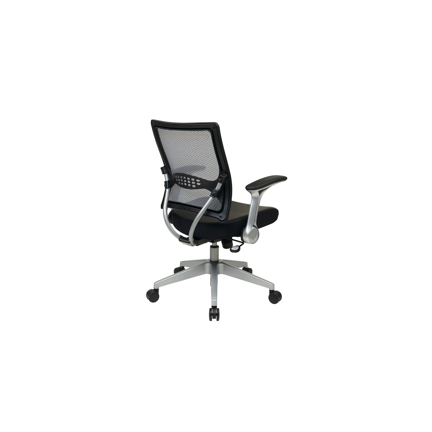 Professional AirGrid Back and Seat Managers Office Chair in Black Leather