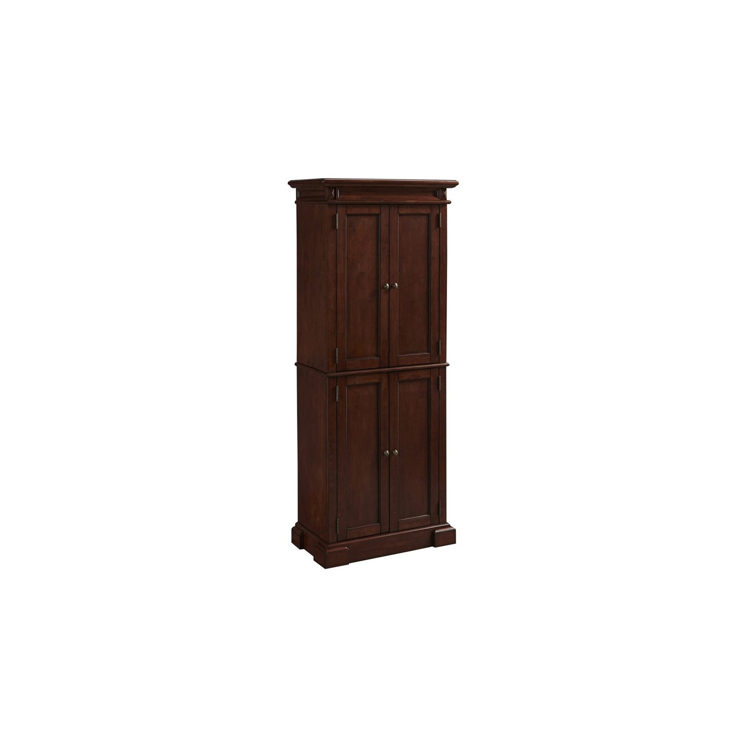 Homestyles Americana Wood Pantry in Brown