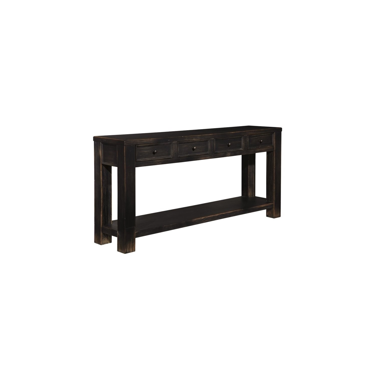 Ashley Furniture Gavelston Console Table in Black