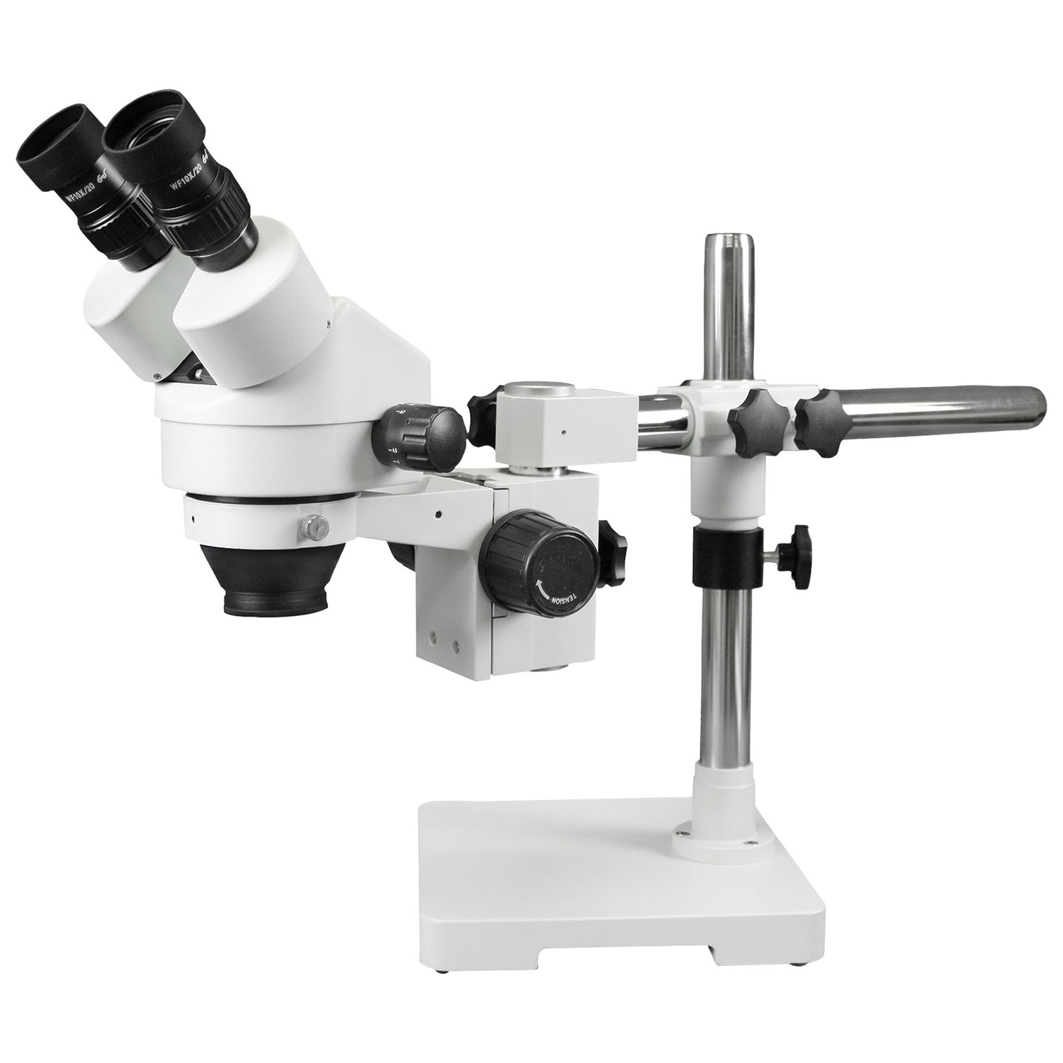 Microscope binoculaire stéréo 7x à 45x avec éclairage ambiant de Walter Products