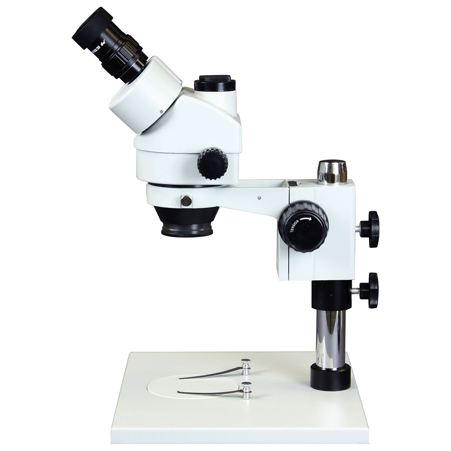 Walter Products 7x - 45x Trinocular Stereo Microscope with Ambient Light
