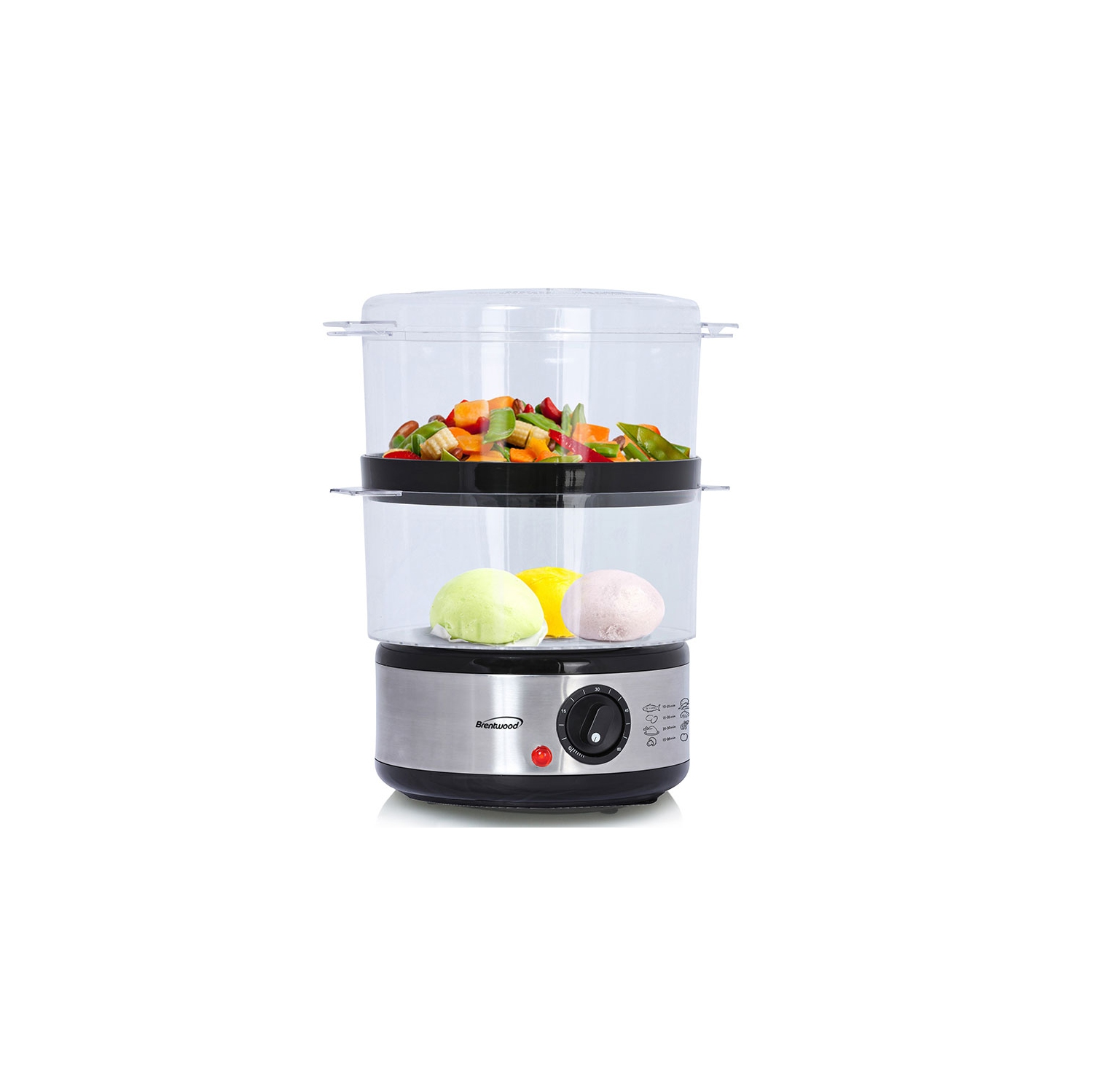 Cuiseur à vapeur à deux étages de Brentwood