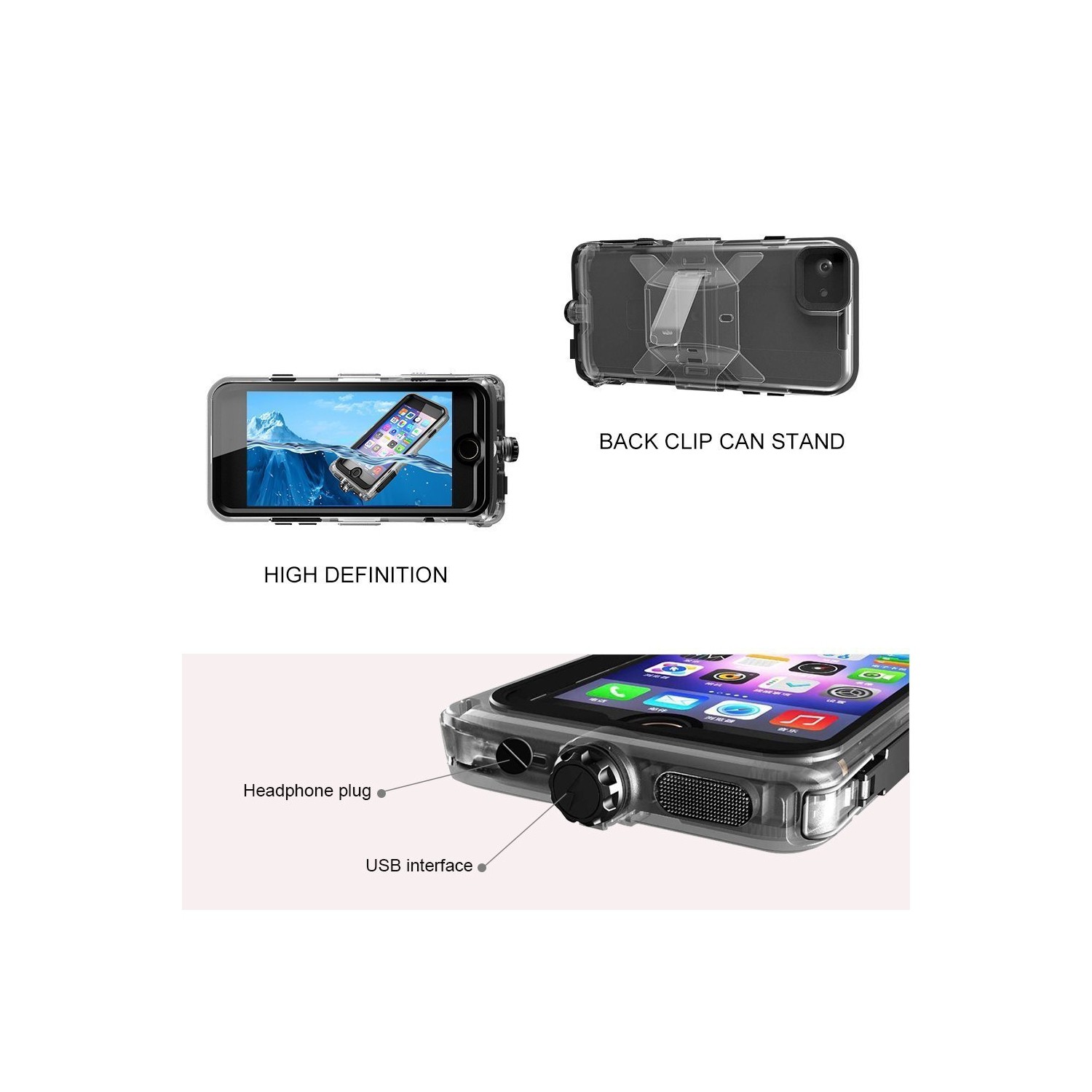 Navor Fitted Hard Shell Case - Black