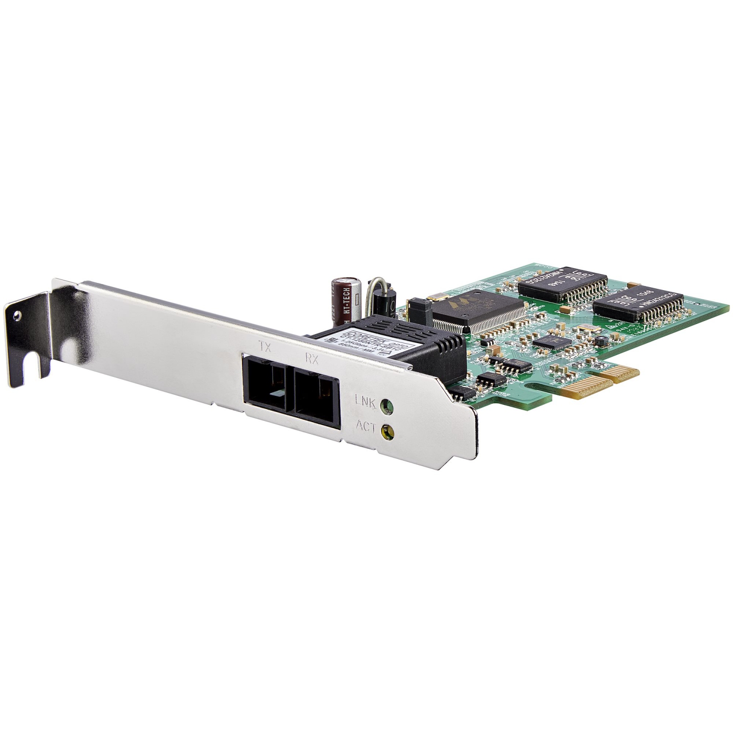 Carte réseau à fibre optique SC multimode Ethernet Gigabit PCI Express de StarTech
