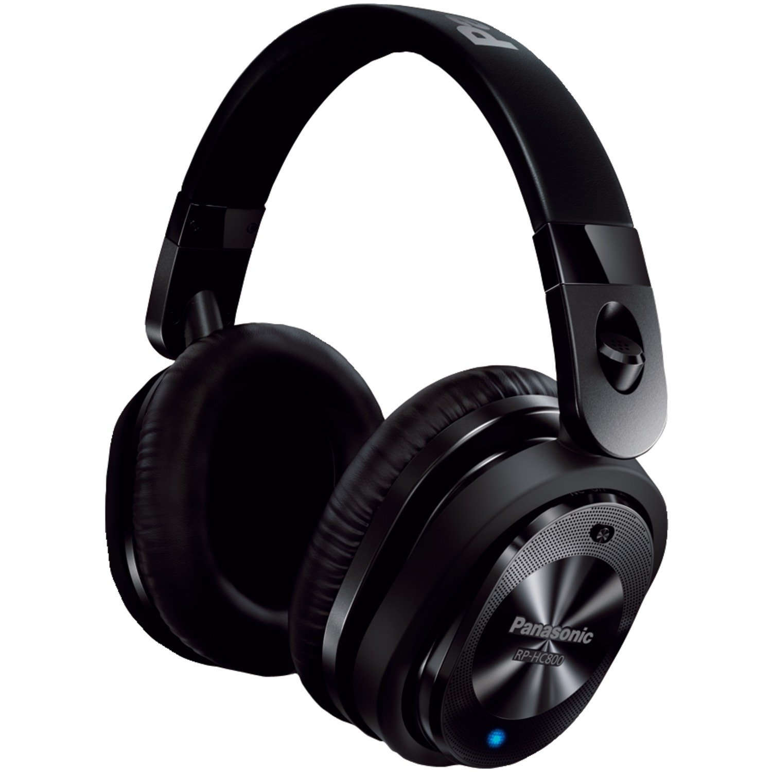 Refurbished (Good) - Panasonic Premium Noise Cancelling Over-Ear Headphones with Travel Case RP-HC800-K - Black