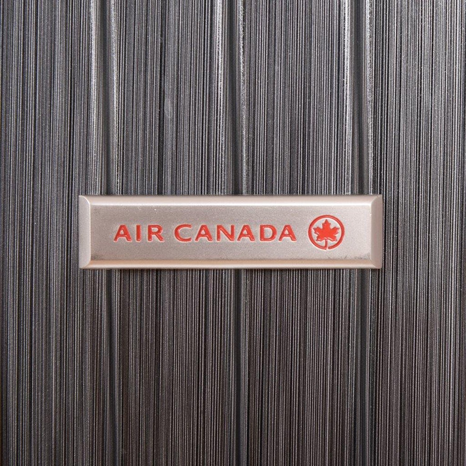 Air Canada 3 Piece Spinner Set 20", 24" & 28" Lightweight Hardside Upright Luggage [ Charcoal ]