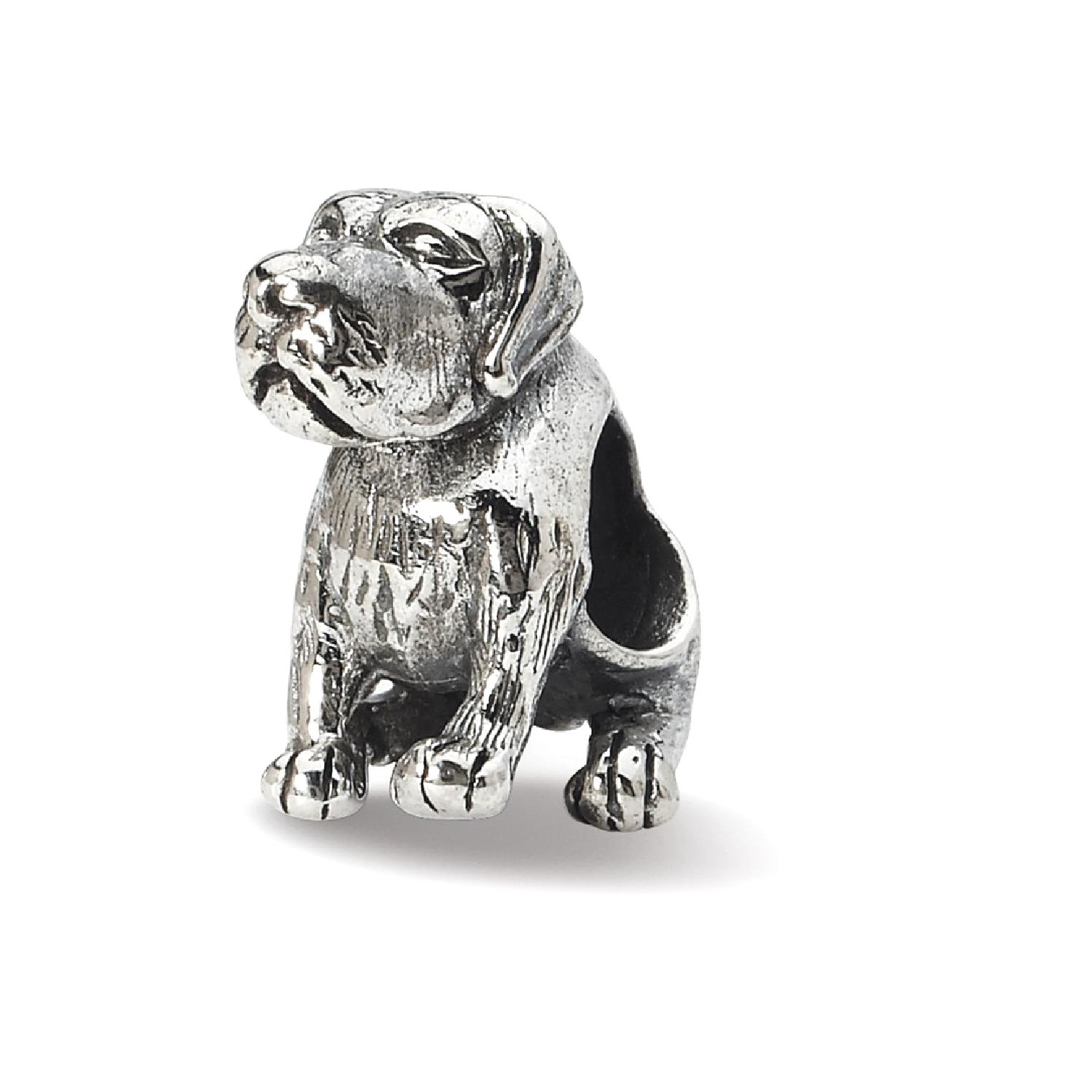IceCarats 925 Sterling Silver Charm For Bracelet German Shorthaired Pointer Bead Animal