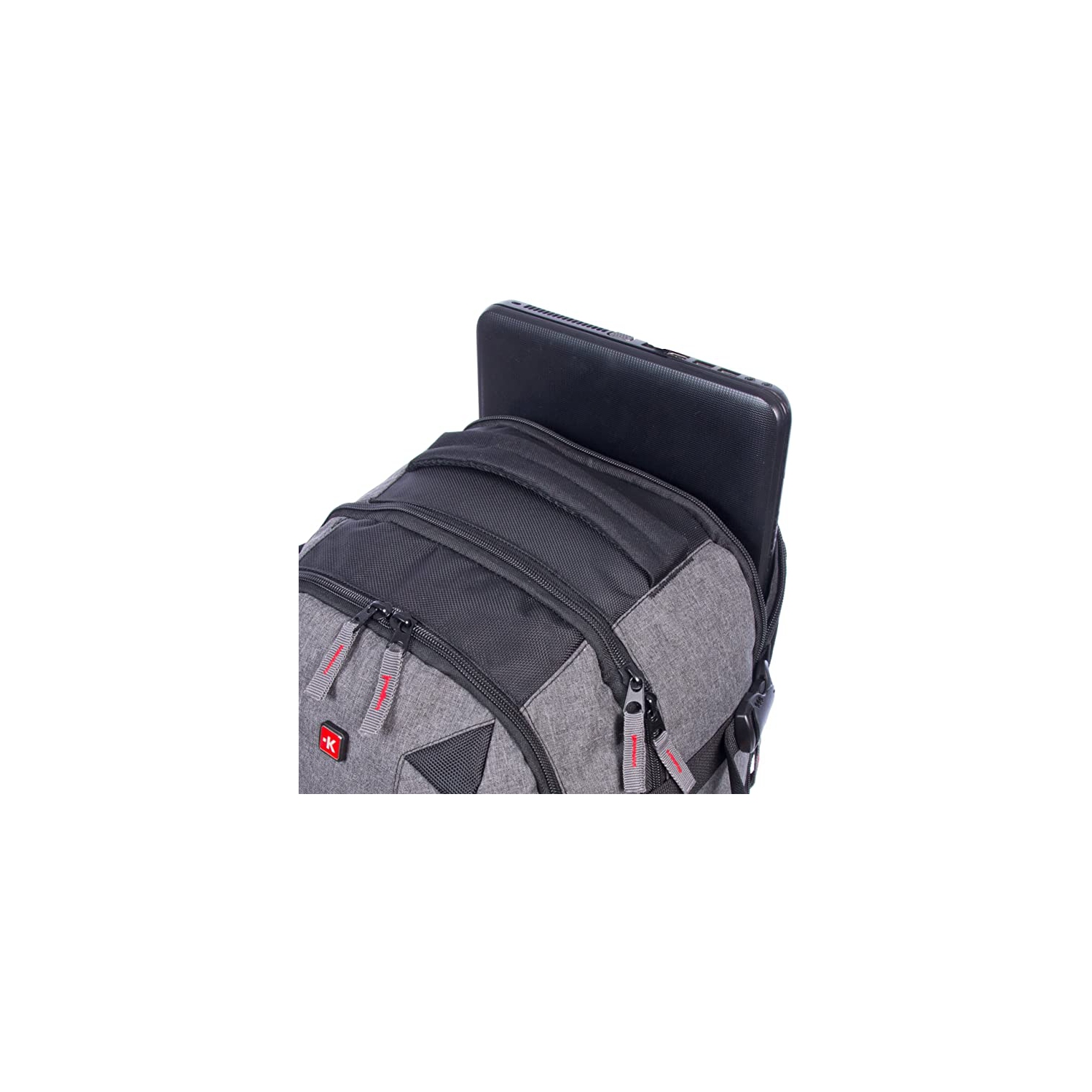 New Black Computer Backpack/Laptop Organizer S-Kross By Swiss Travel Products