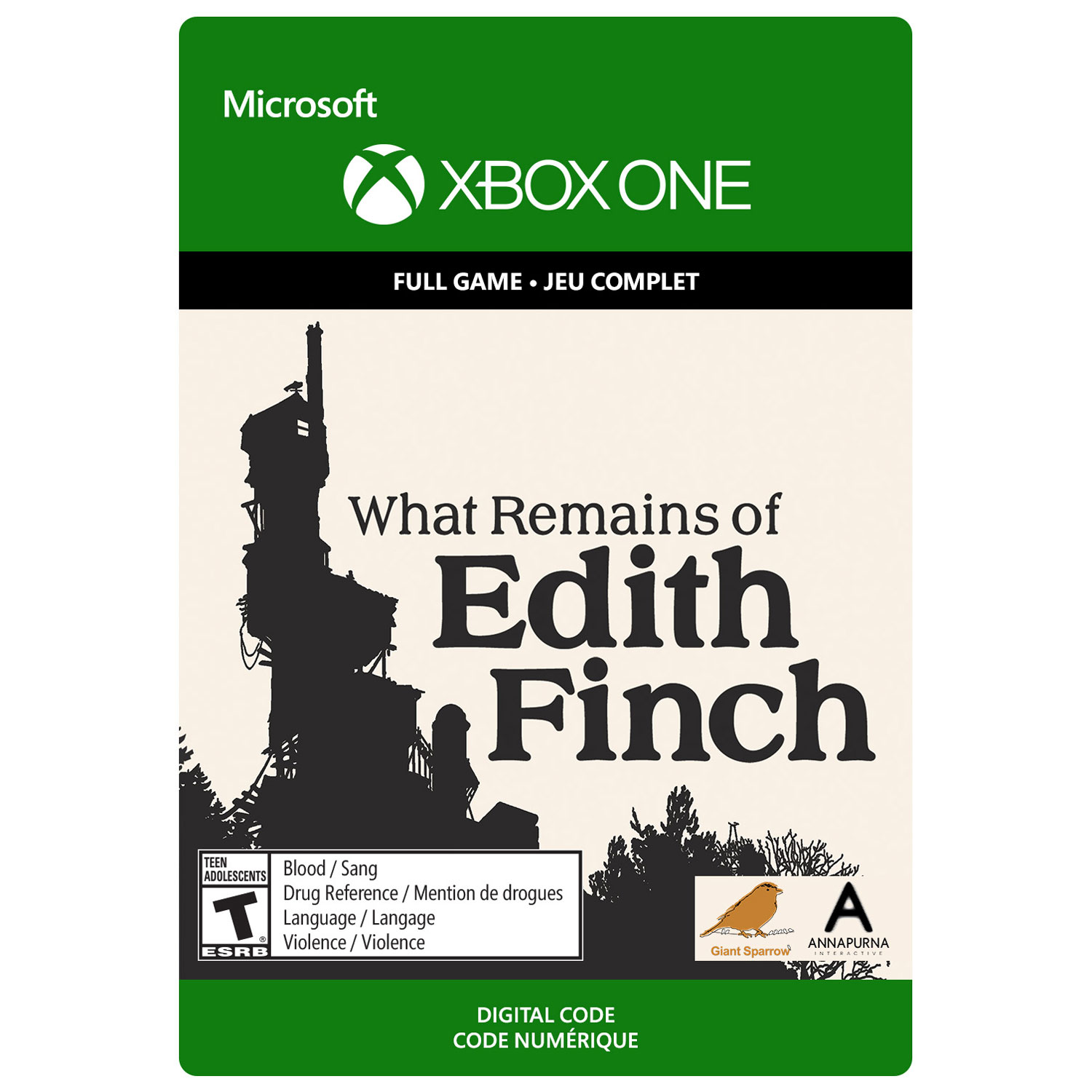 What Remains of Edith Finch (Xbox One) - Digital Download