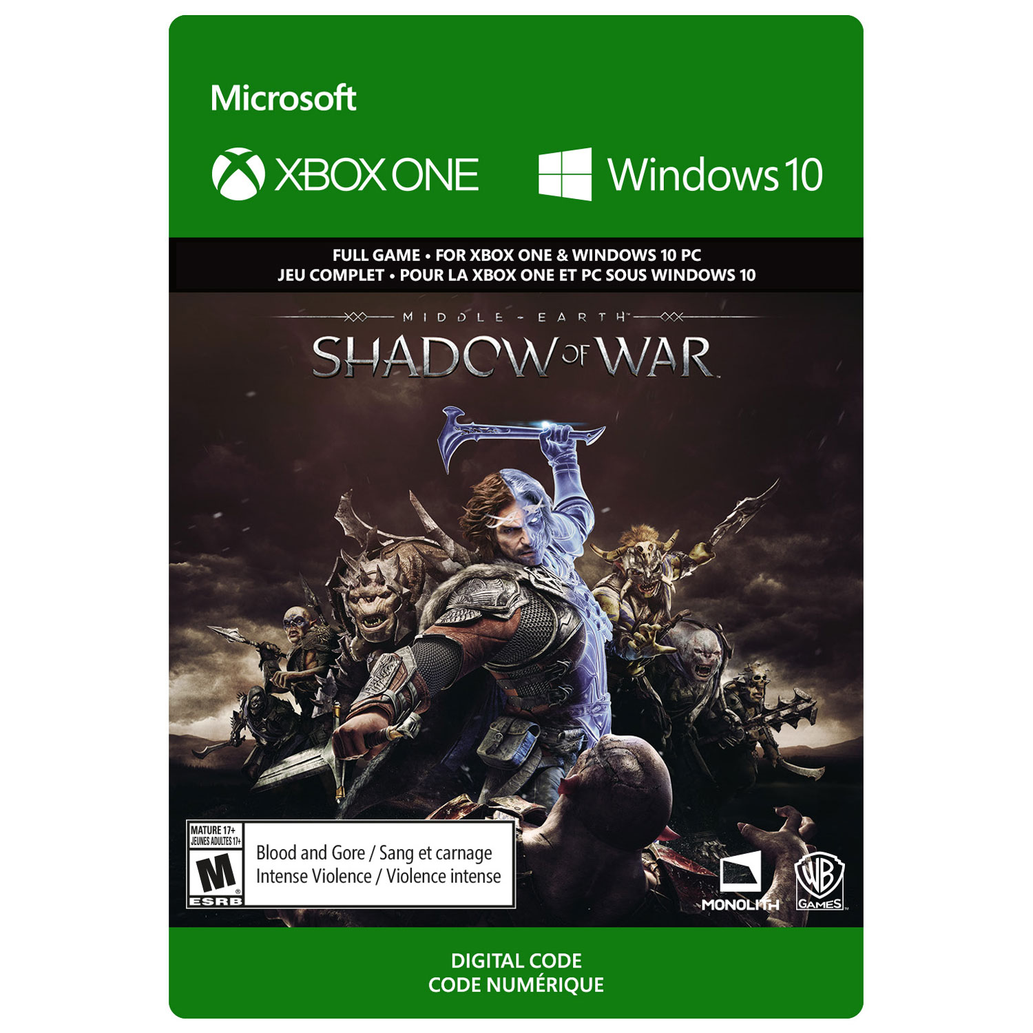 Middle-Earth: Shadow of War Standard Edition (Xbox One) - Digital Download