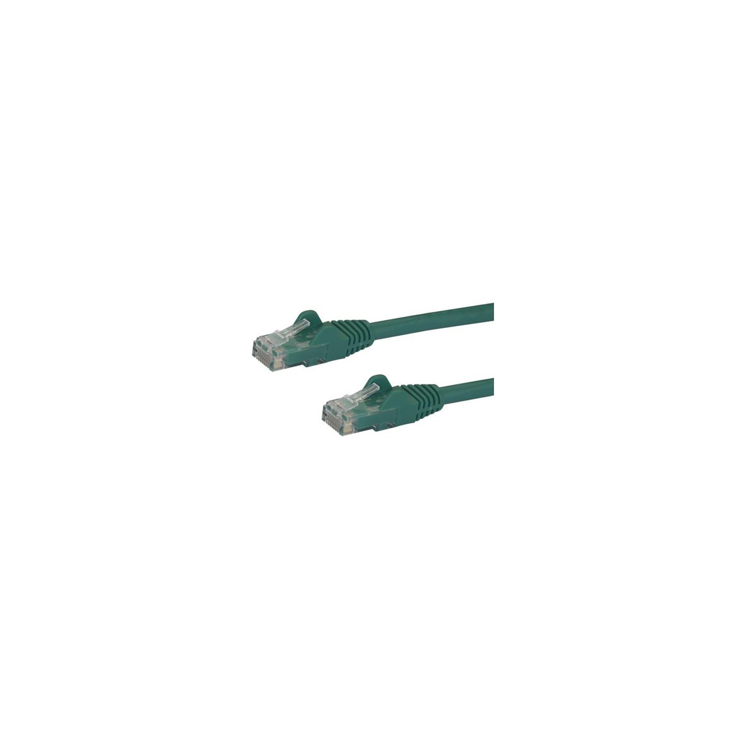Câble Ethernet CAT6 de 4 pi de StarTech - Câble réseau sans crochet vert Gigabit CAT 6 - Câble réseau RJ45 UTP PoE 100 W 650 MHz catégorie 6