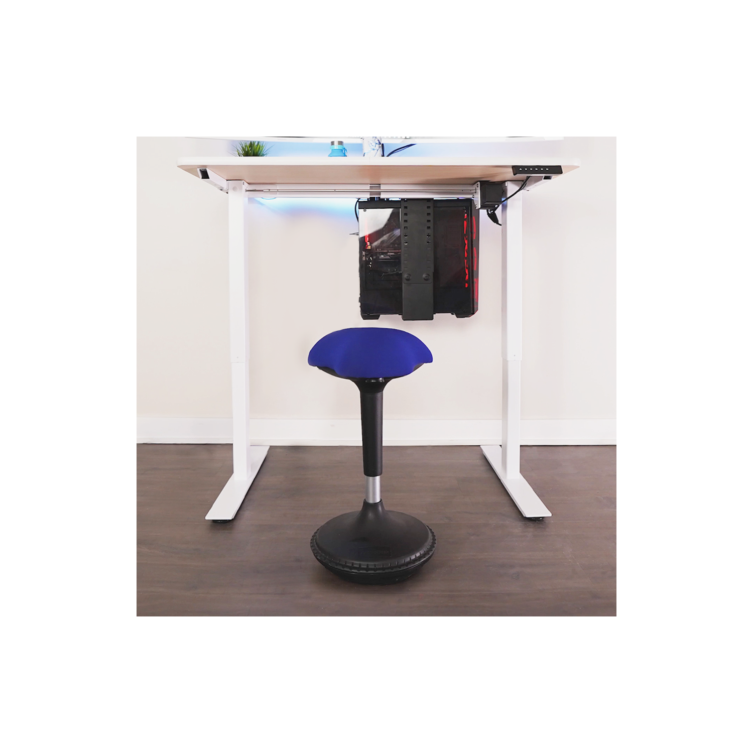 Tabouret ergonomique pour position assise active de la chaise oscillante, idéal pour les bureaux debout et le renforcement du tronc