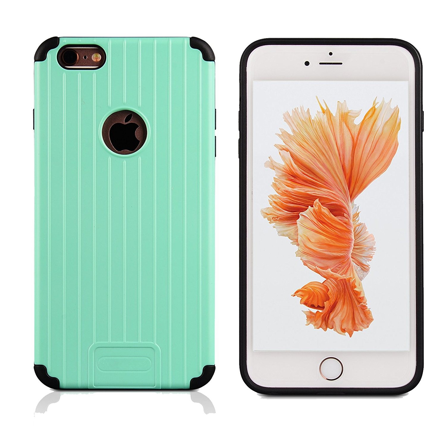 Navor Fitted Hard Shell Case for iPhone 6S Plus;iPhone 6 Plus - Green