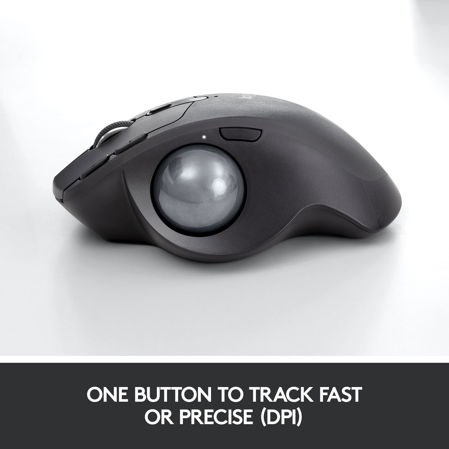 Logitech MX ERGO Plus Wireless Laser Trackball Mouse - Black