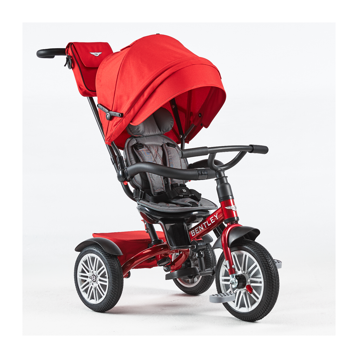 Bentley 6-in-1 Baby Stroller/Kids Trike - Dragon Red