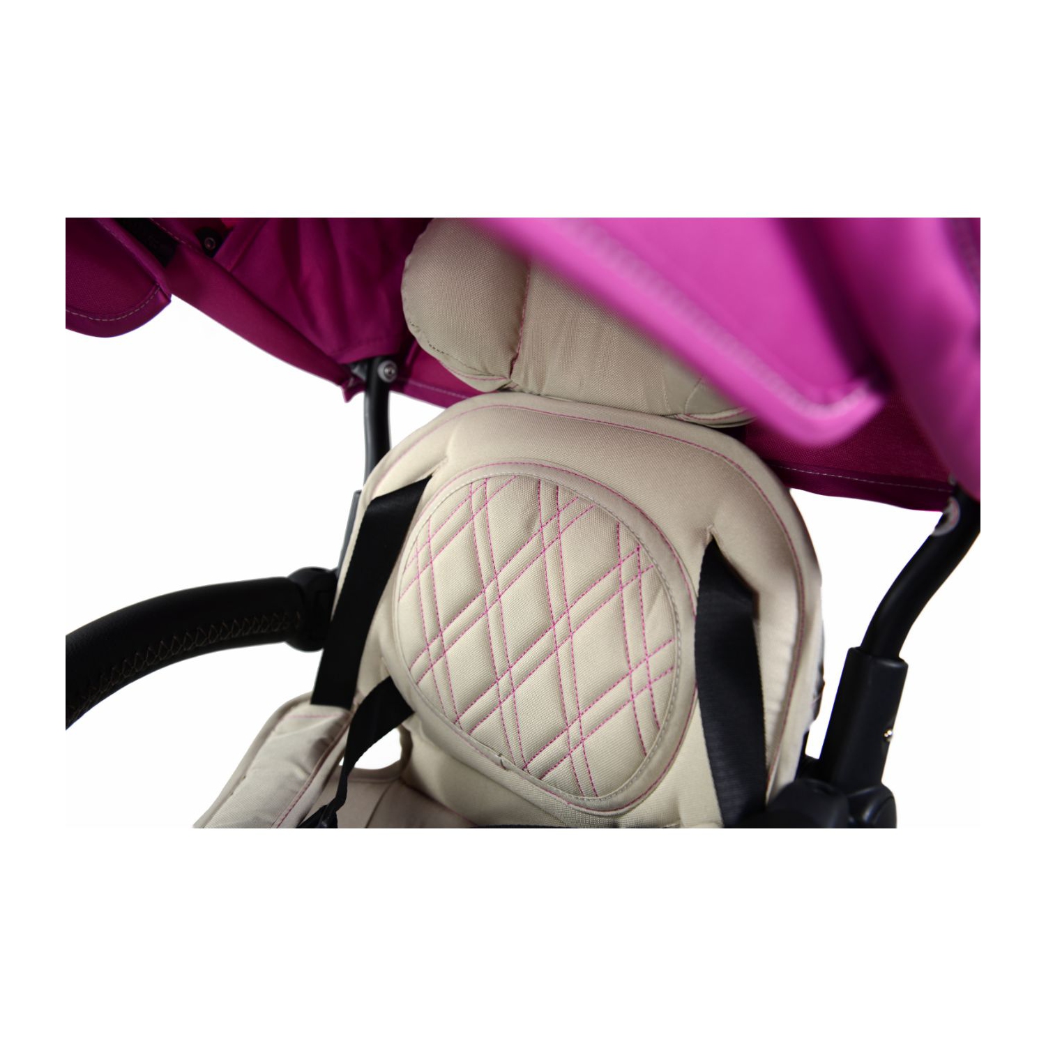 Bentley 6-in-1 Baby Stroller/Kids Trike - Fuchsia Pink