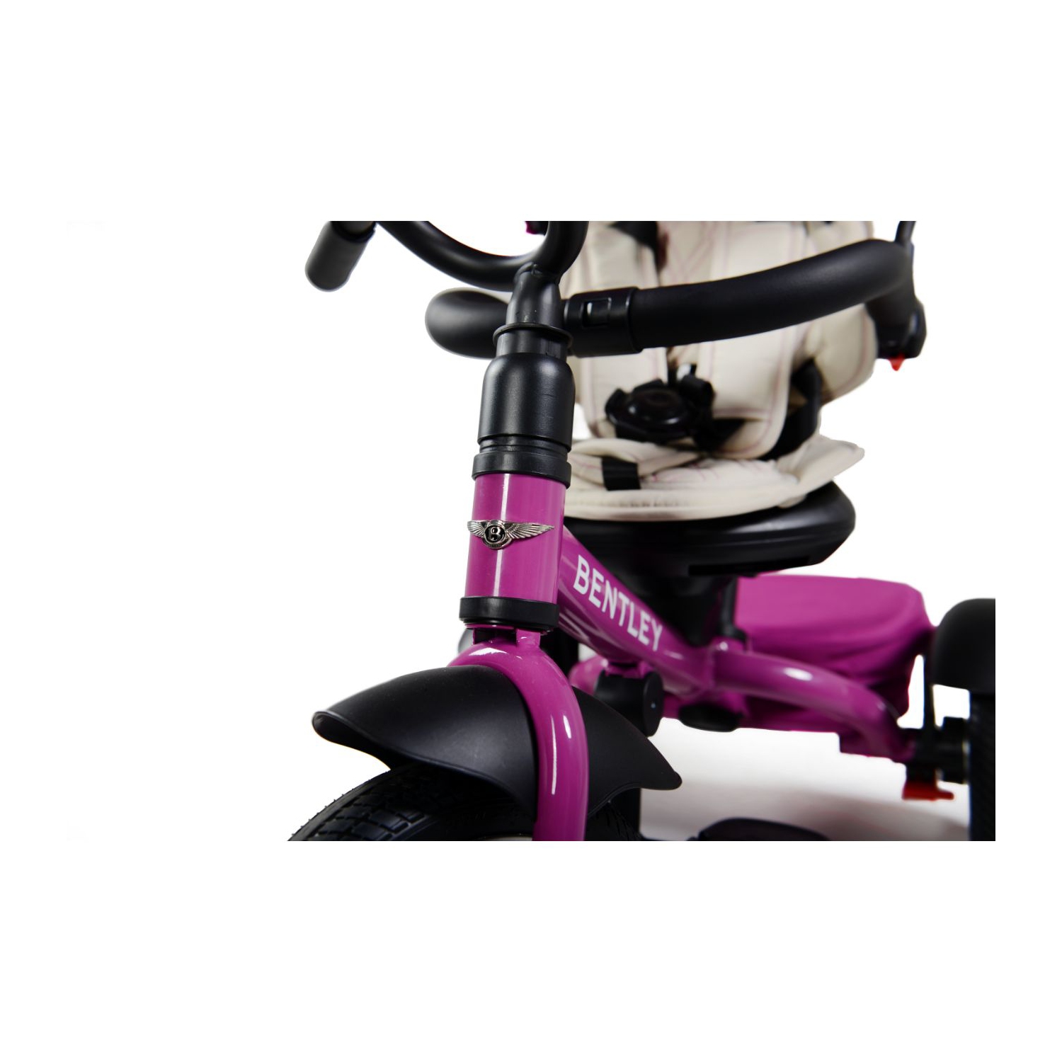 Bentley 6-in-1 Baby Stroller/Kids Trike - Fuchsia Pink