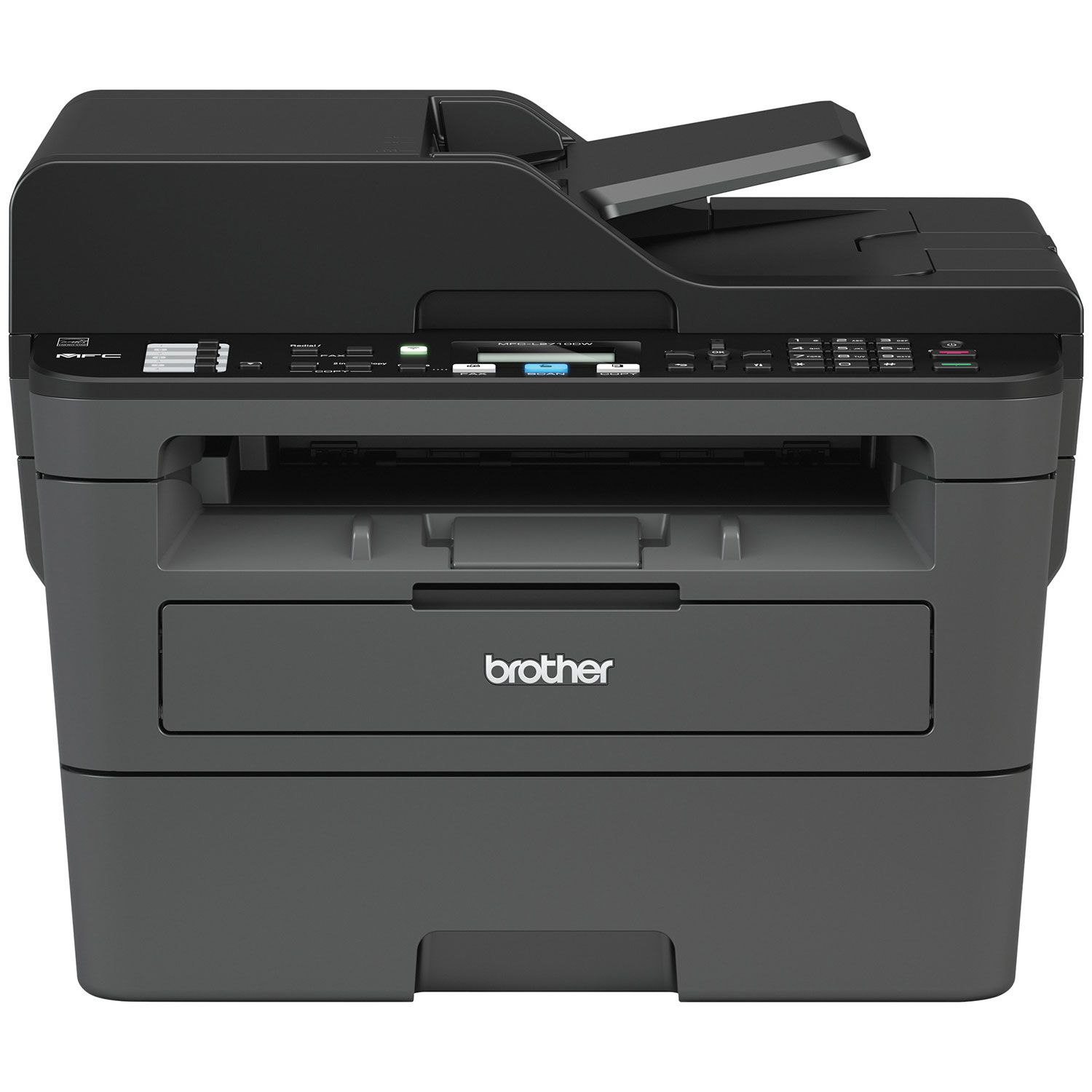 Brother Monochrome Wireless All-in-One Laser Printer (MFCL2710DW)