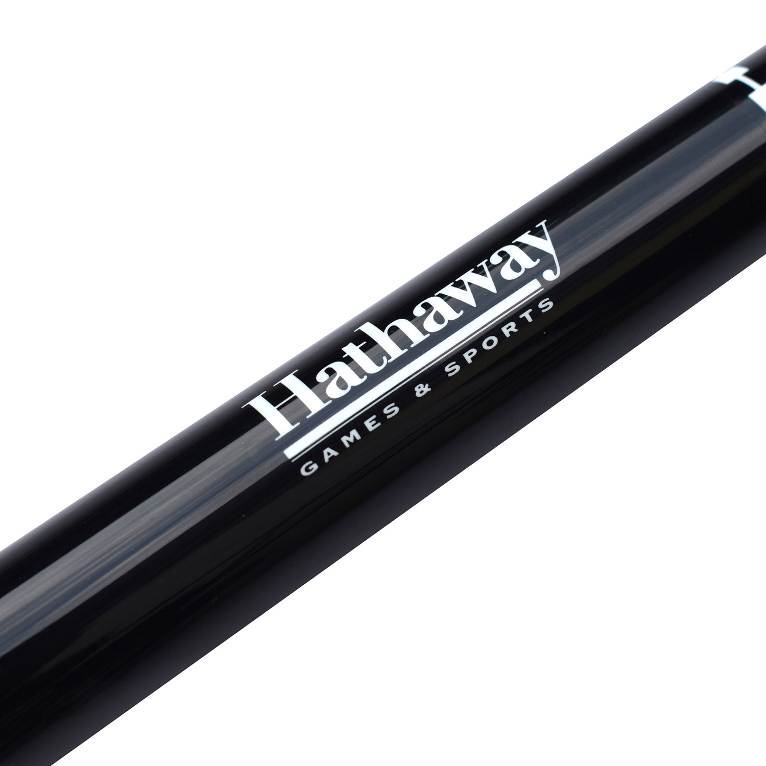 Queue de billard en fibre de verre de 58 po Conquest de Hathaway - Noir