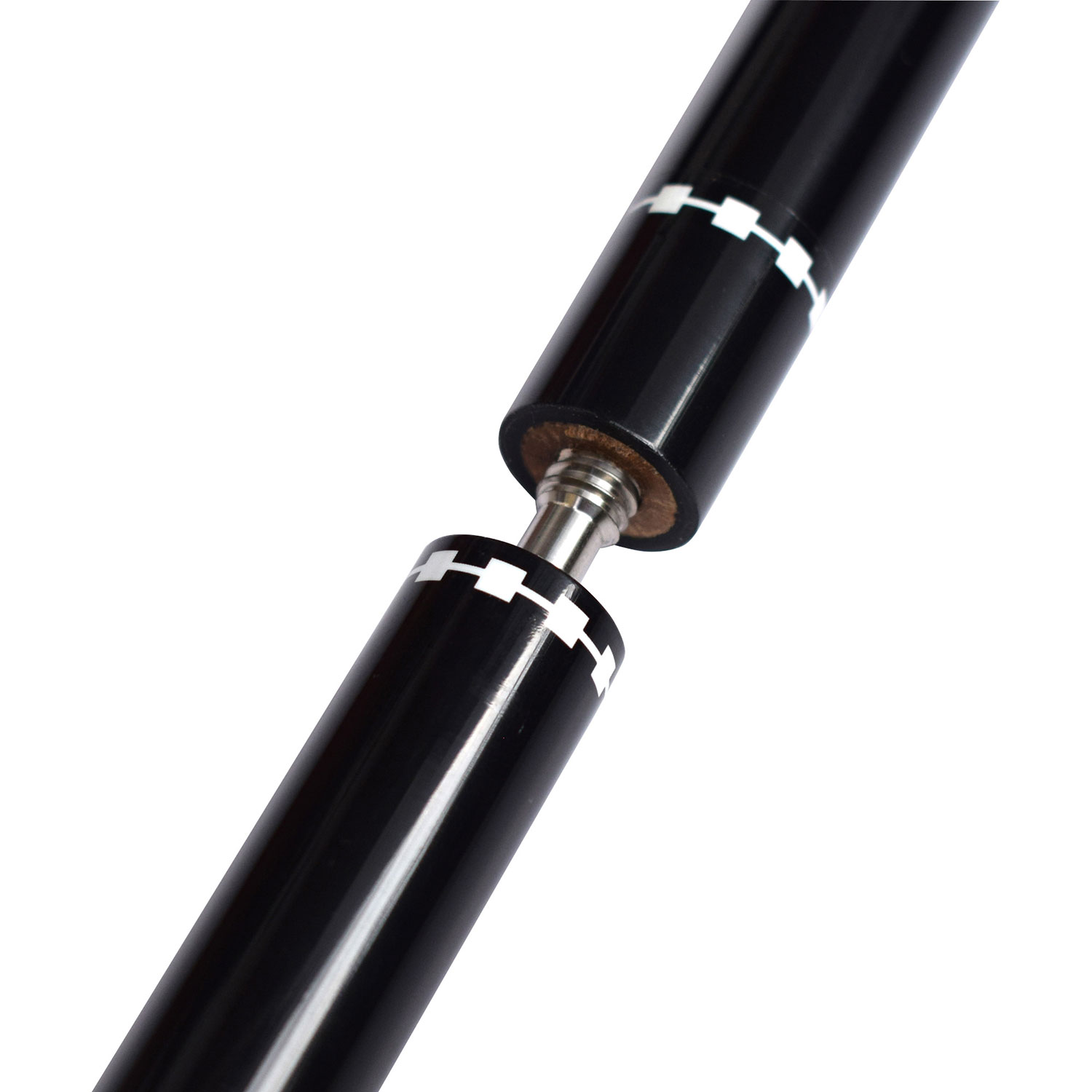 Queue de billard en fibre de verre de 58 po Conquest de Hathaway - Noir