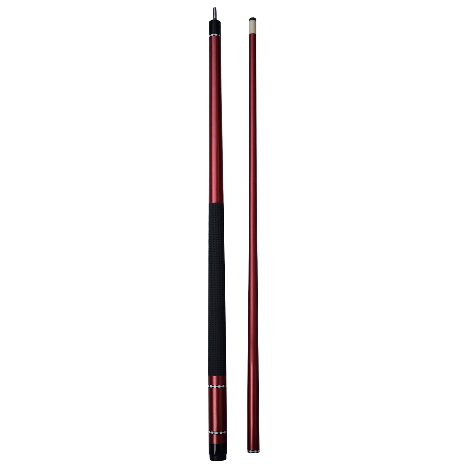 Queue de billard en fibre de verre de 58 po Conquest de Hathaway - Rouge