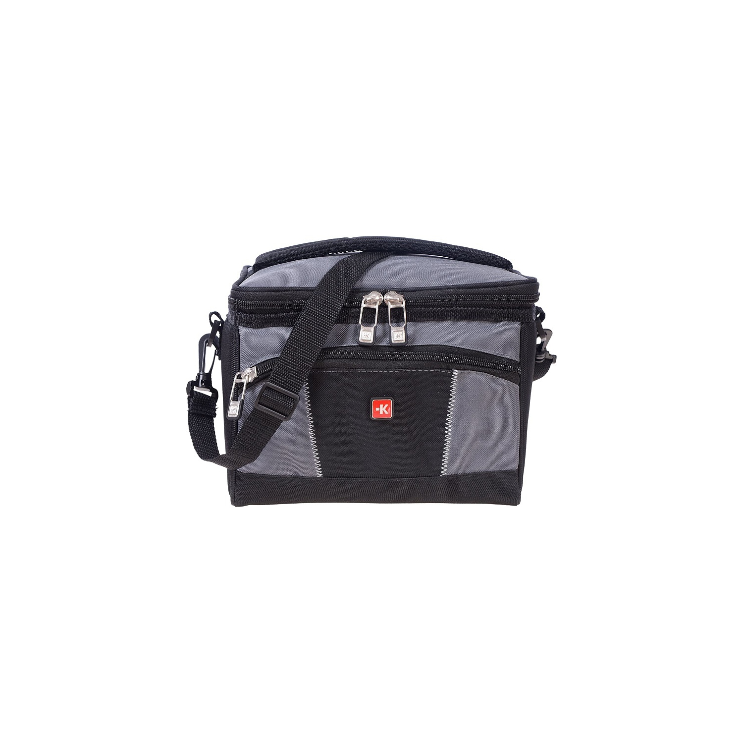 Skross Insulated Lightweight Zipper-Pulled Lunch Bag with Adjustable Strap