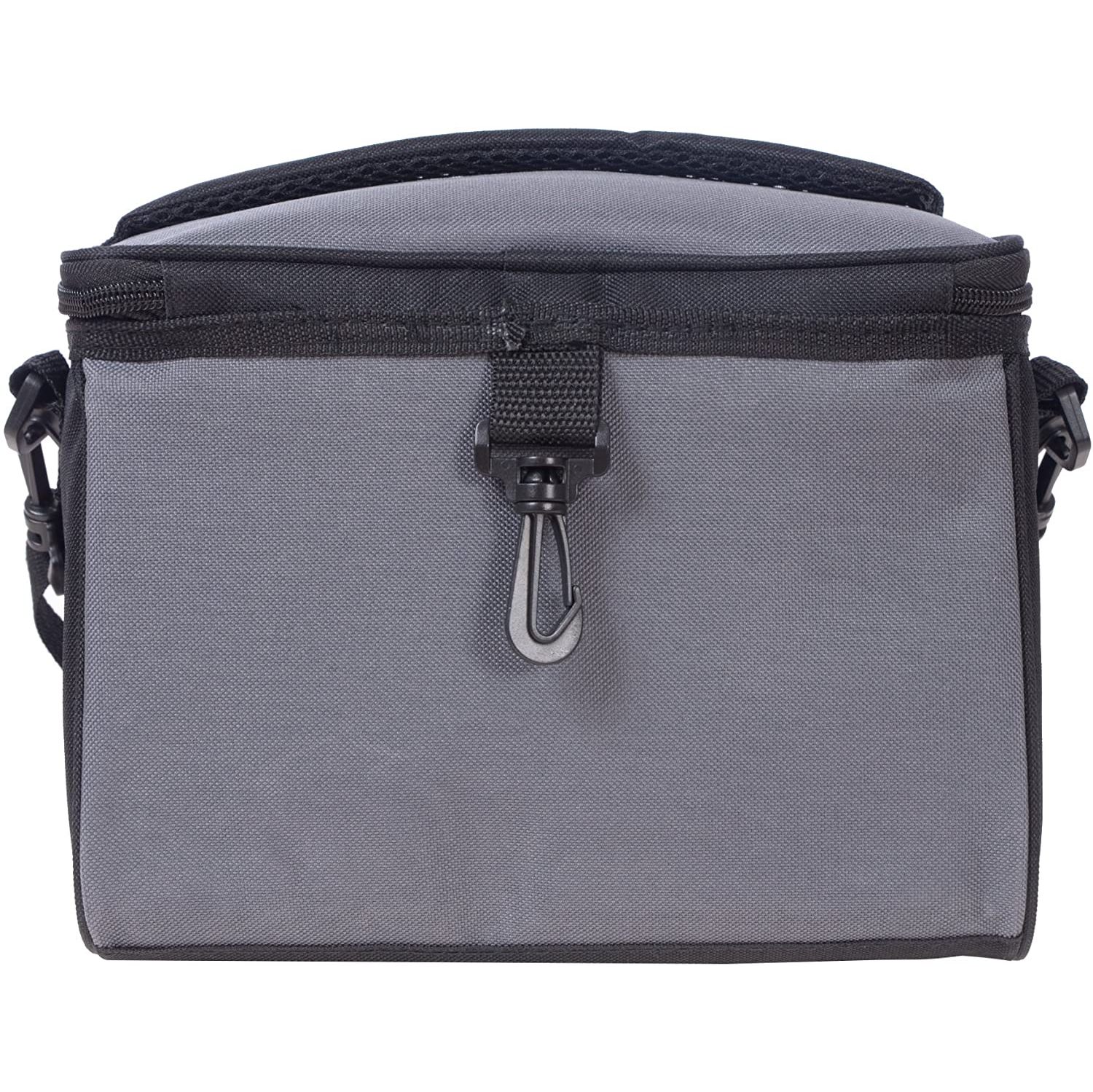 Skross Insulated Lightweight Zipper-Pulled Lunch Bag with Adjustable Strap