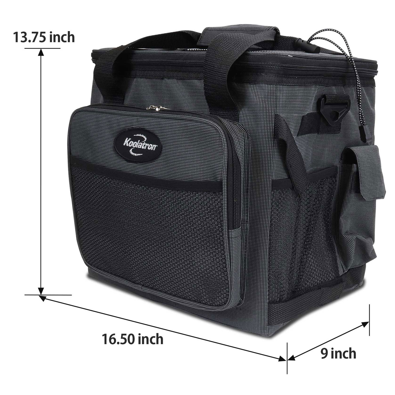 Koolatron 12V Electric Cooler Bag 25L Collapsible - Grey/Black