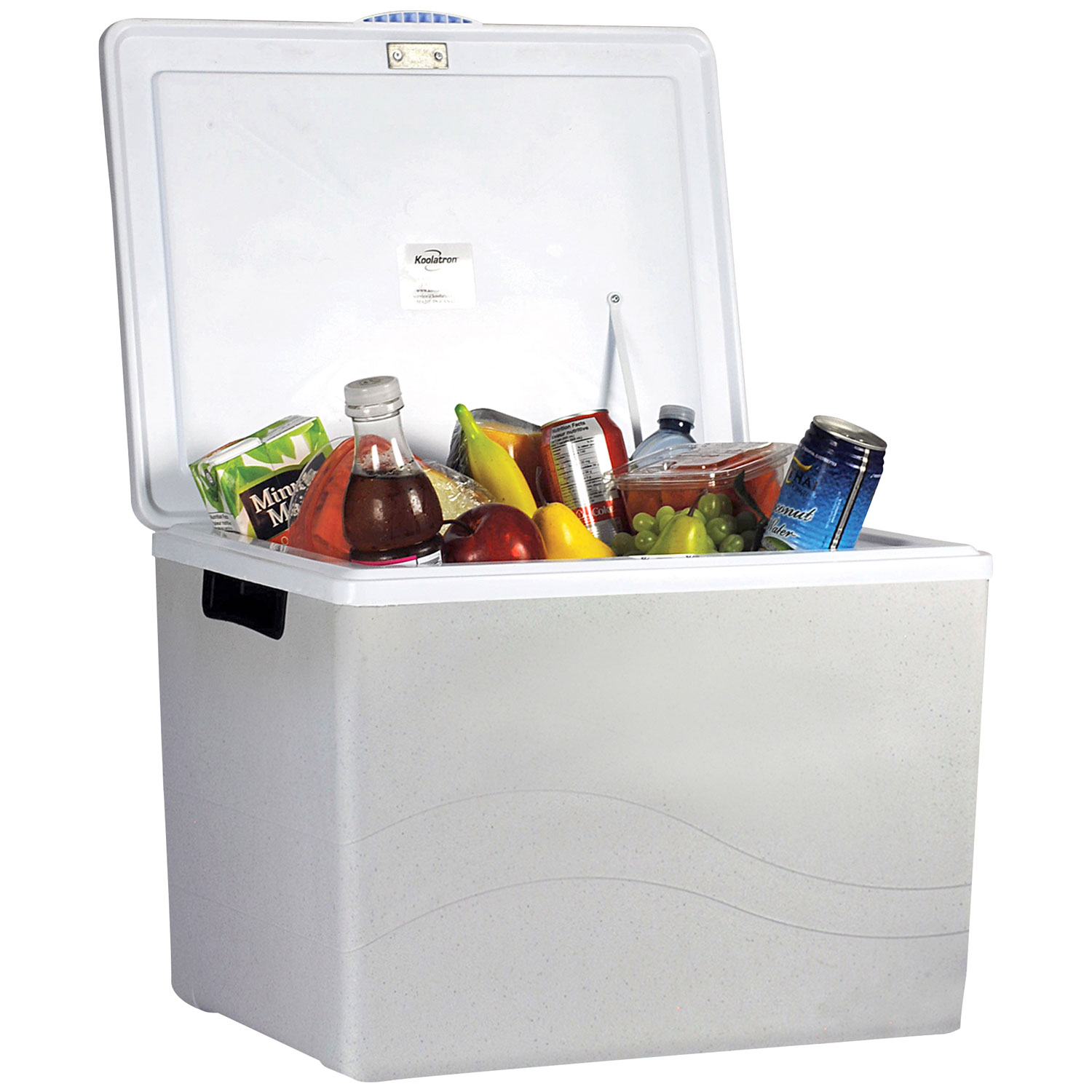 Koolatron 12V Electric Cooler/Warmer 34L Two-Way Design - Grey