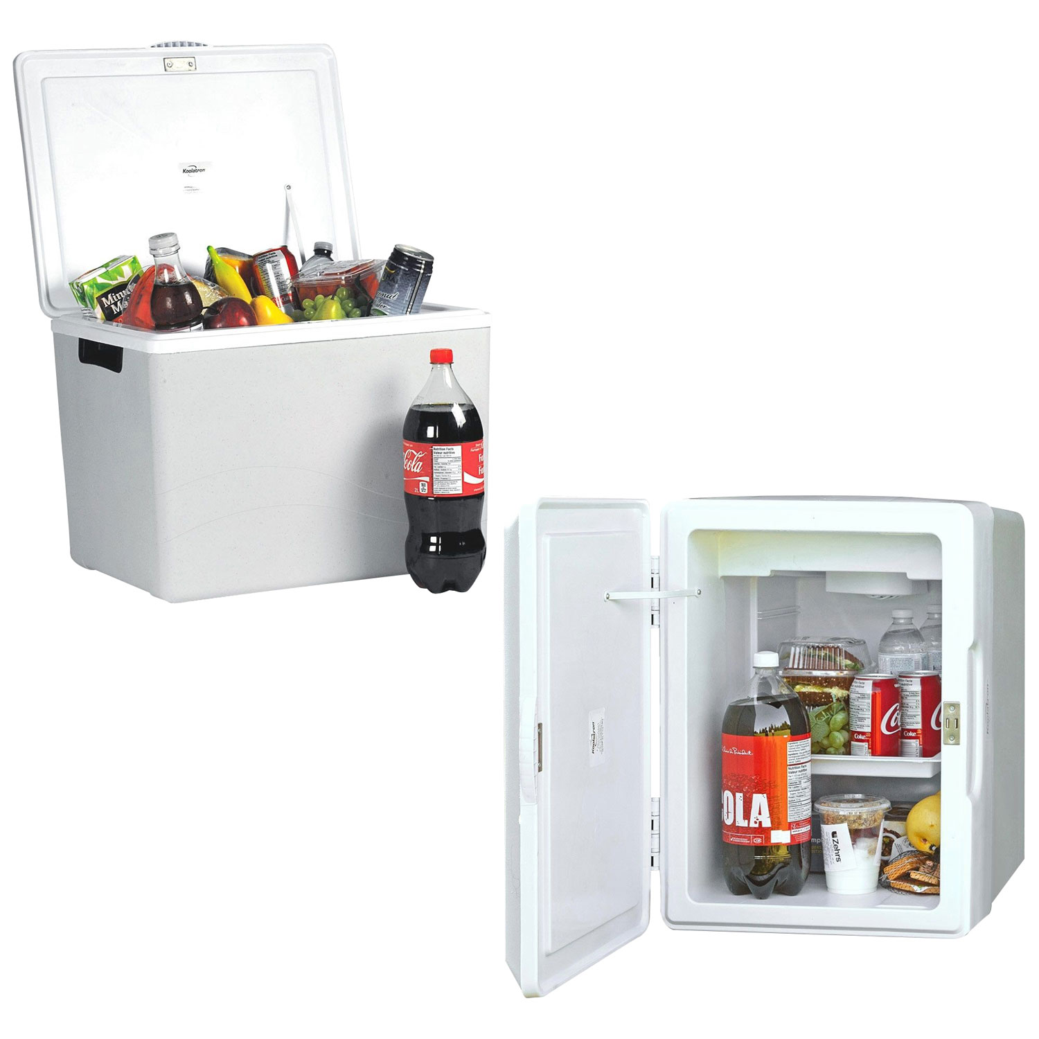 Koolatron 12V Electric Cooler/Warmer 34L Two-Way Design - Grey