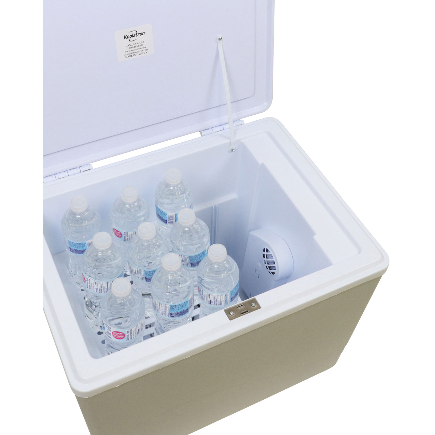 Koolatron 12V Electric Cooler/Warmer 34L Two-Way Design - Grey