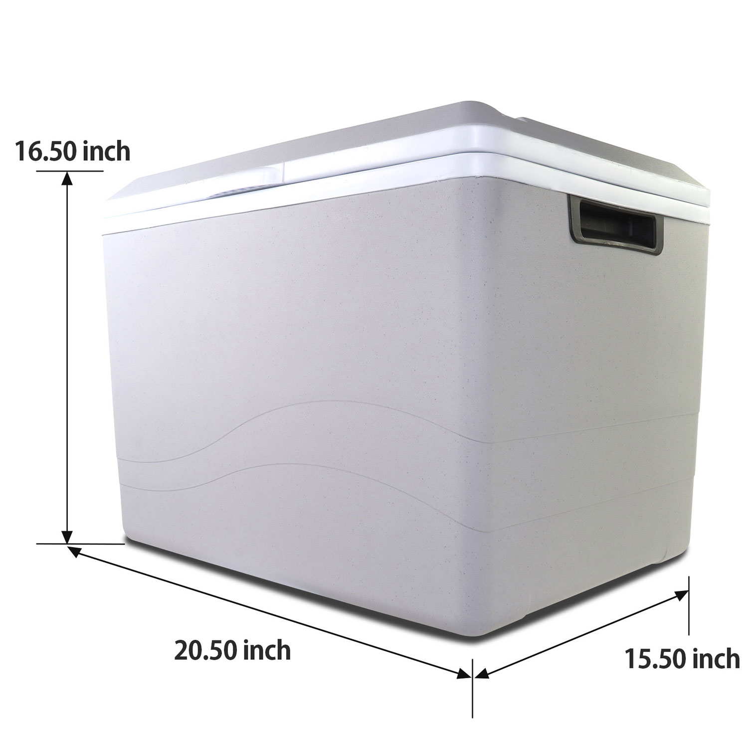 Koolatron 12V Electric Cooler/Warmer 34L Two-Way Design - Grey