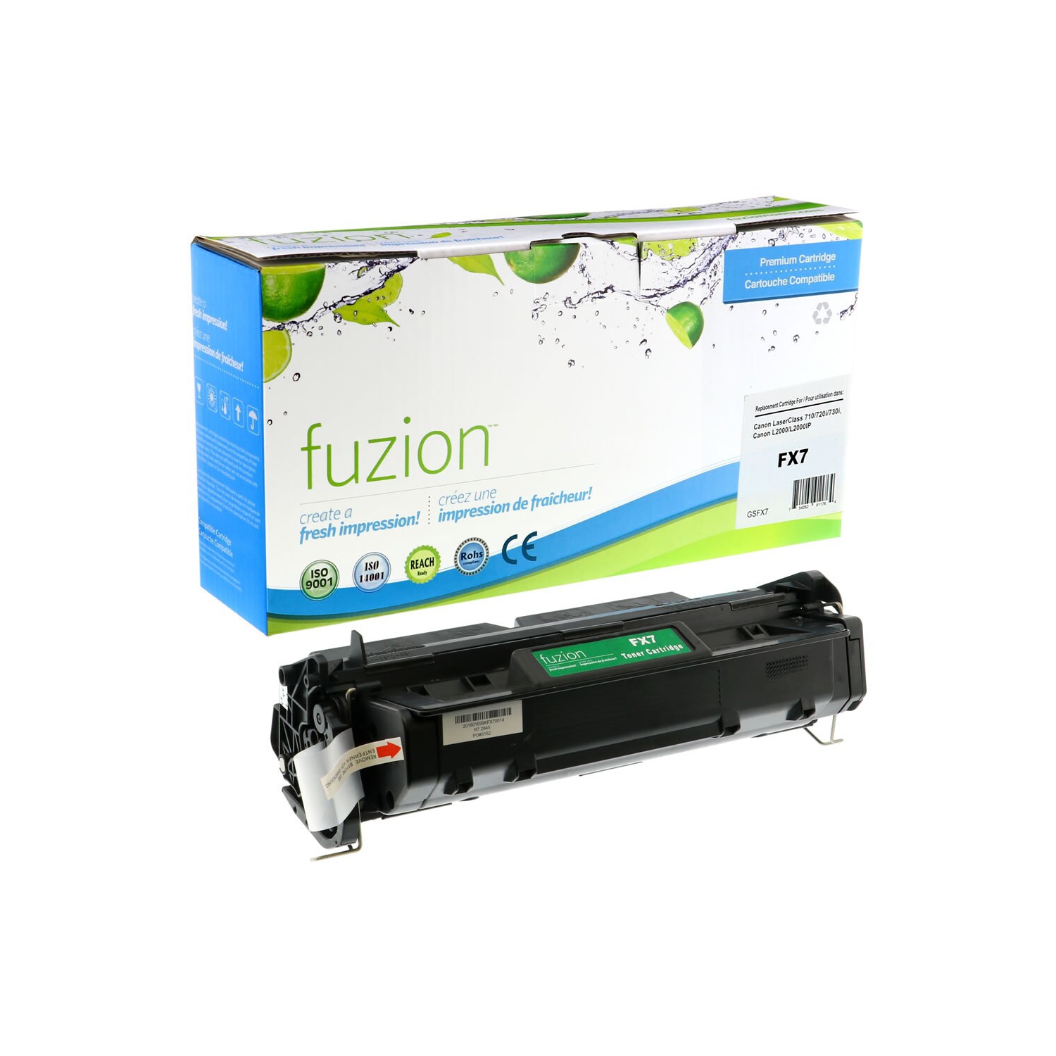 FUZION™ REMANUFACTURED COMPATIBLE CANON FX7 BLACK