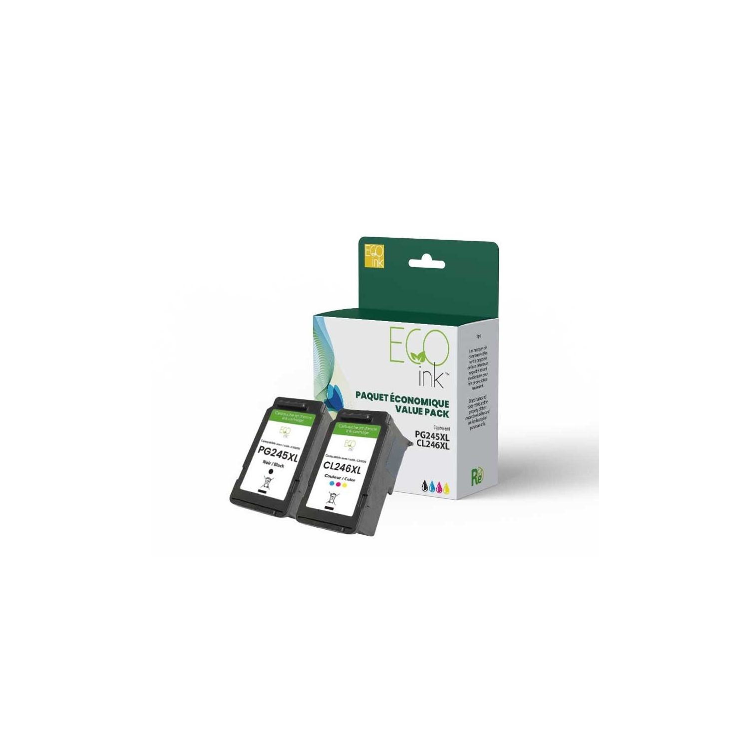 FUZION™ REMANUFACTURED CANON PG-245XL BLACK HIGH YIELD