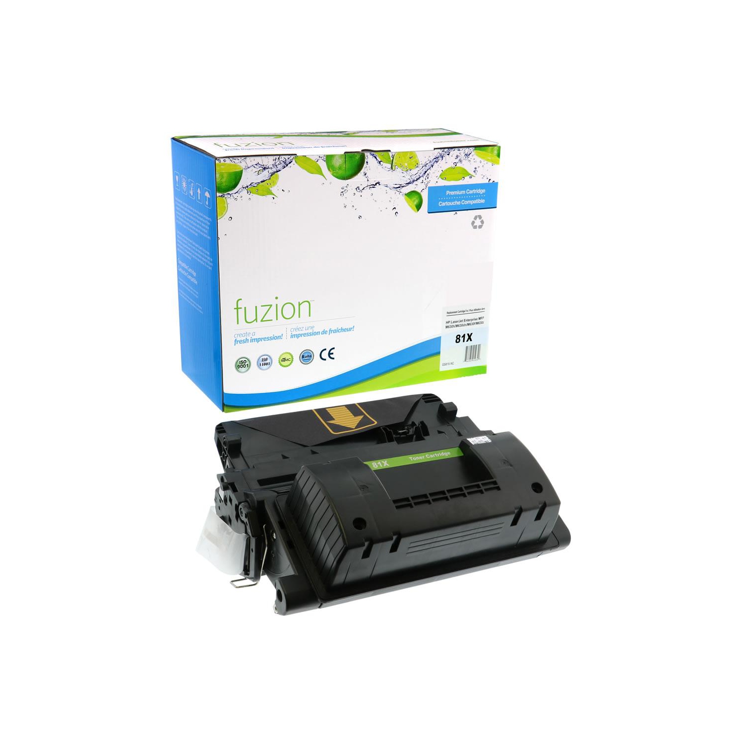 FUZION™ COMPATIBLE HP 81X CF281X BLACK