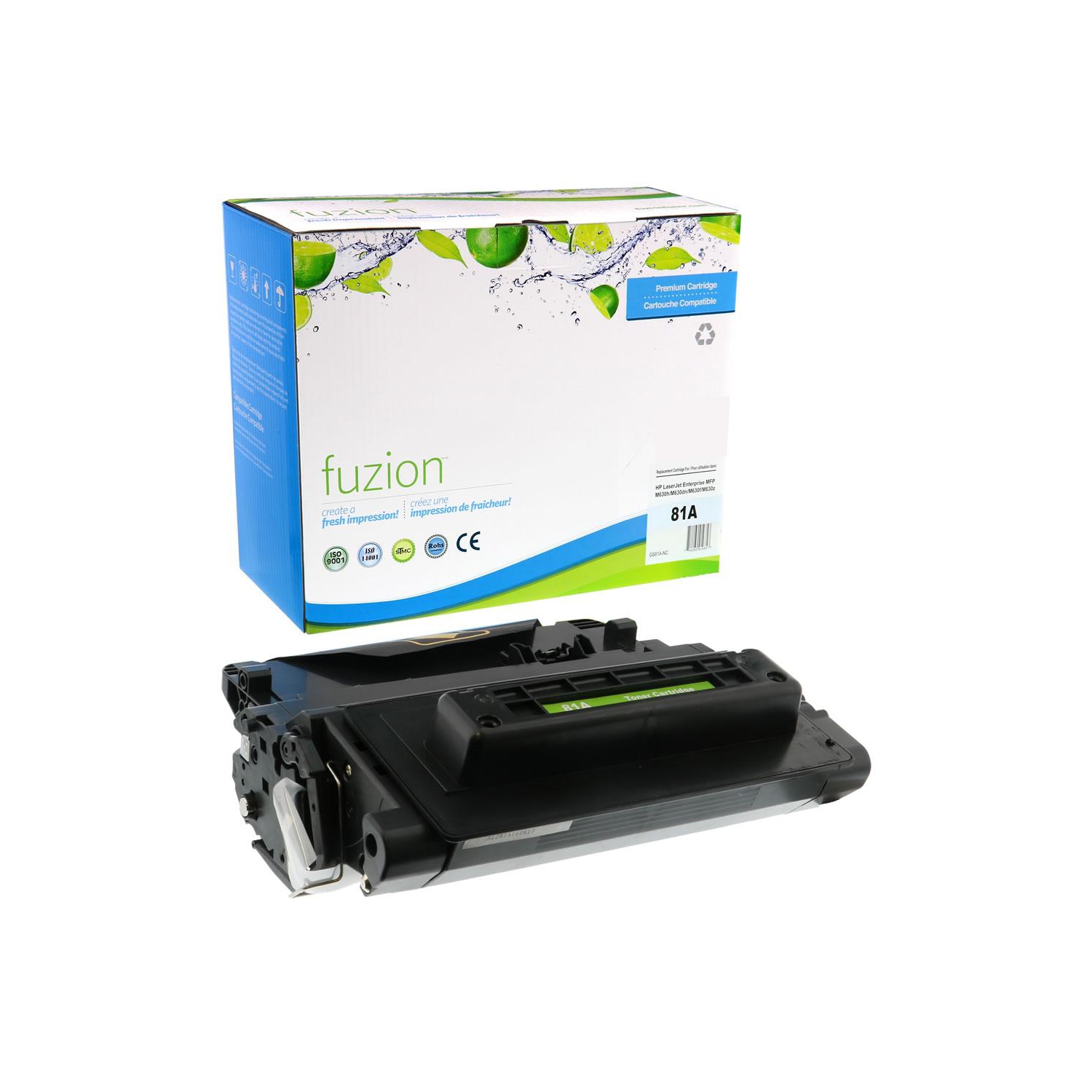 FUZION™ COMPATIBLE HP 81A CF281A BLACK