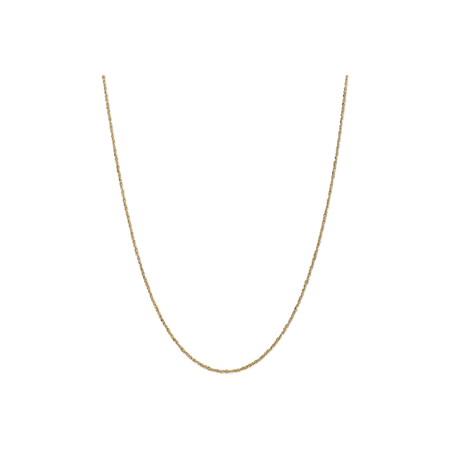 IceCarats 14k Yellow Gold 1.7mm Ropa Chain Rope