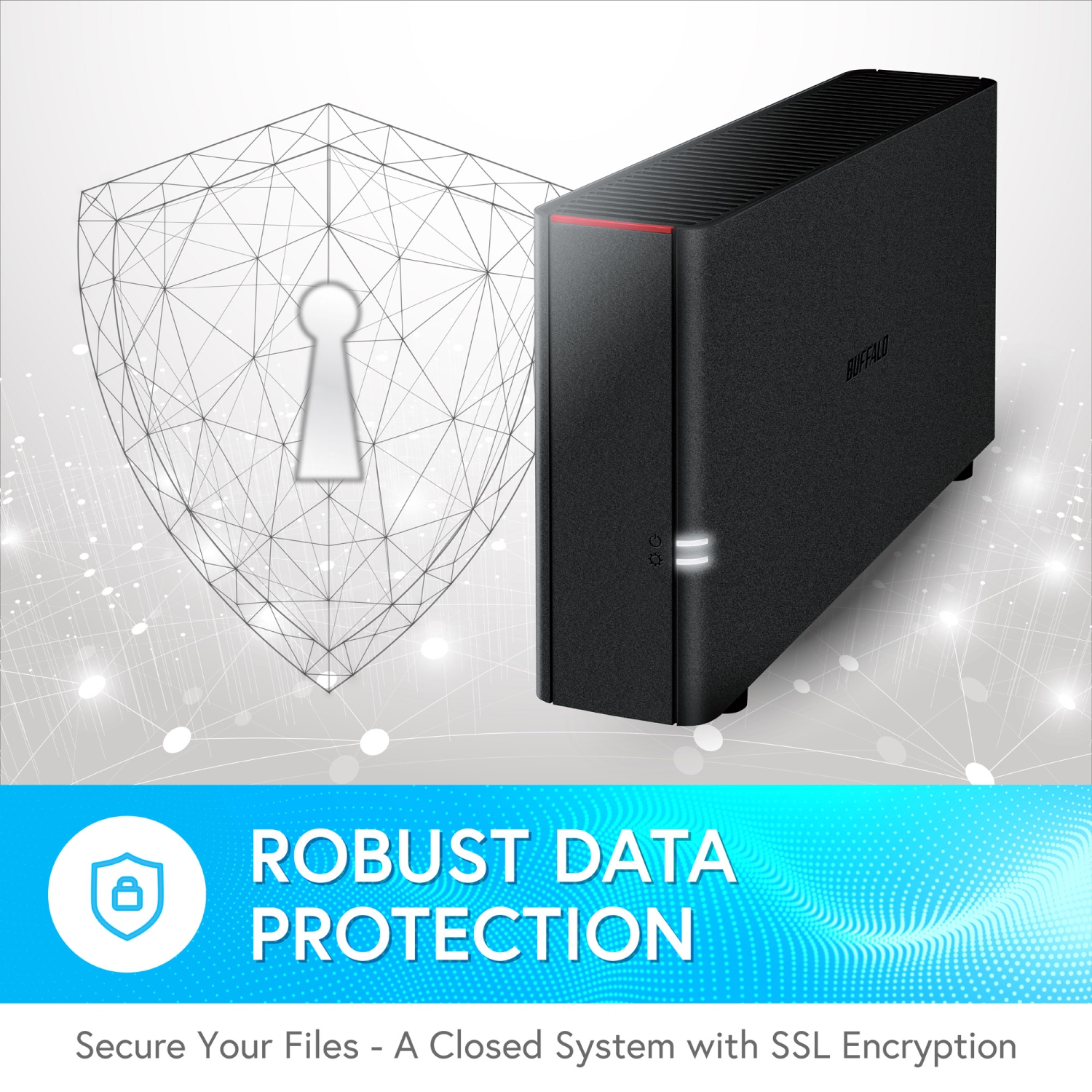 Buffalo LinkStation 210 2TB Personal Cloud Storage with Hard