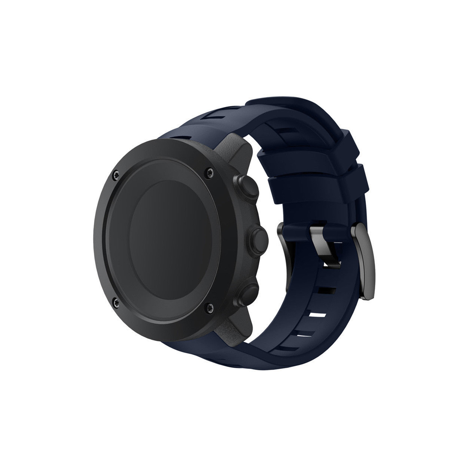 StrapsCo Silicone Band Strap for Suunto Suunto Ambit3 Vertical in Blue