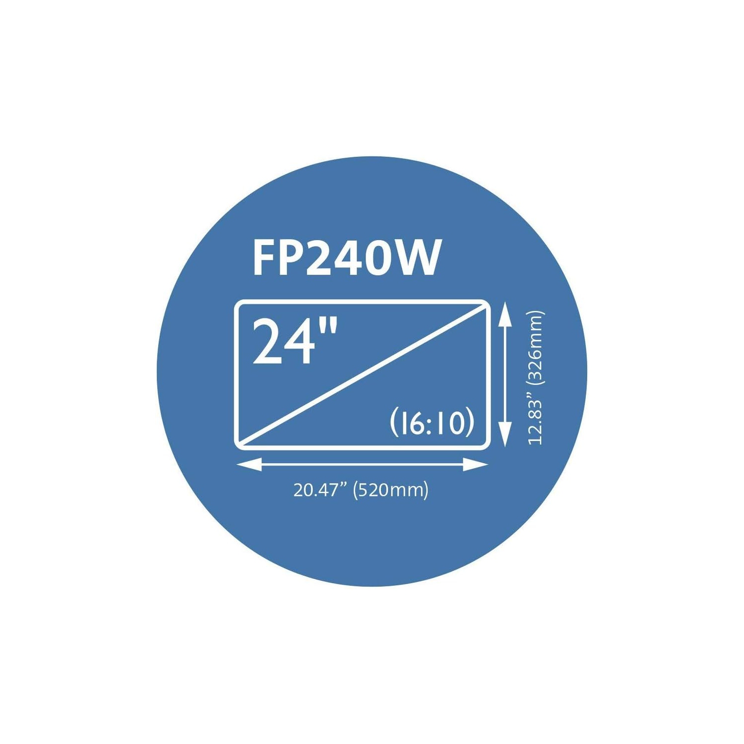 Kensington K52795WW FP240W9 Privacy Screen for 24" Widescreen Monitors (K52795WW)