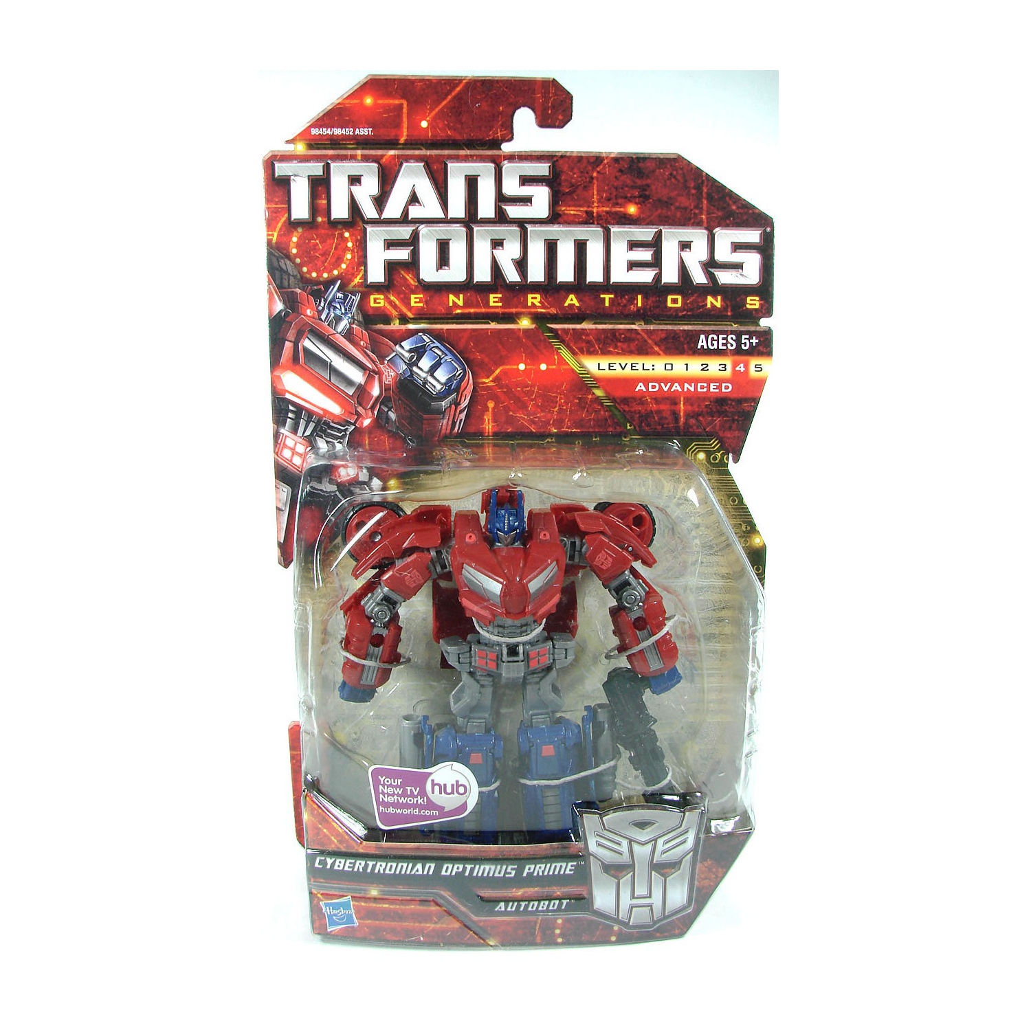 Transformers Generations: Autobot Cybertronian Optimus Prime Deluxe Class  Action Figure