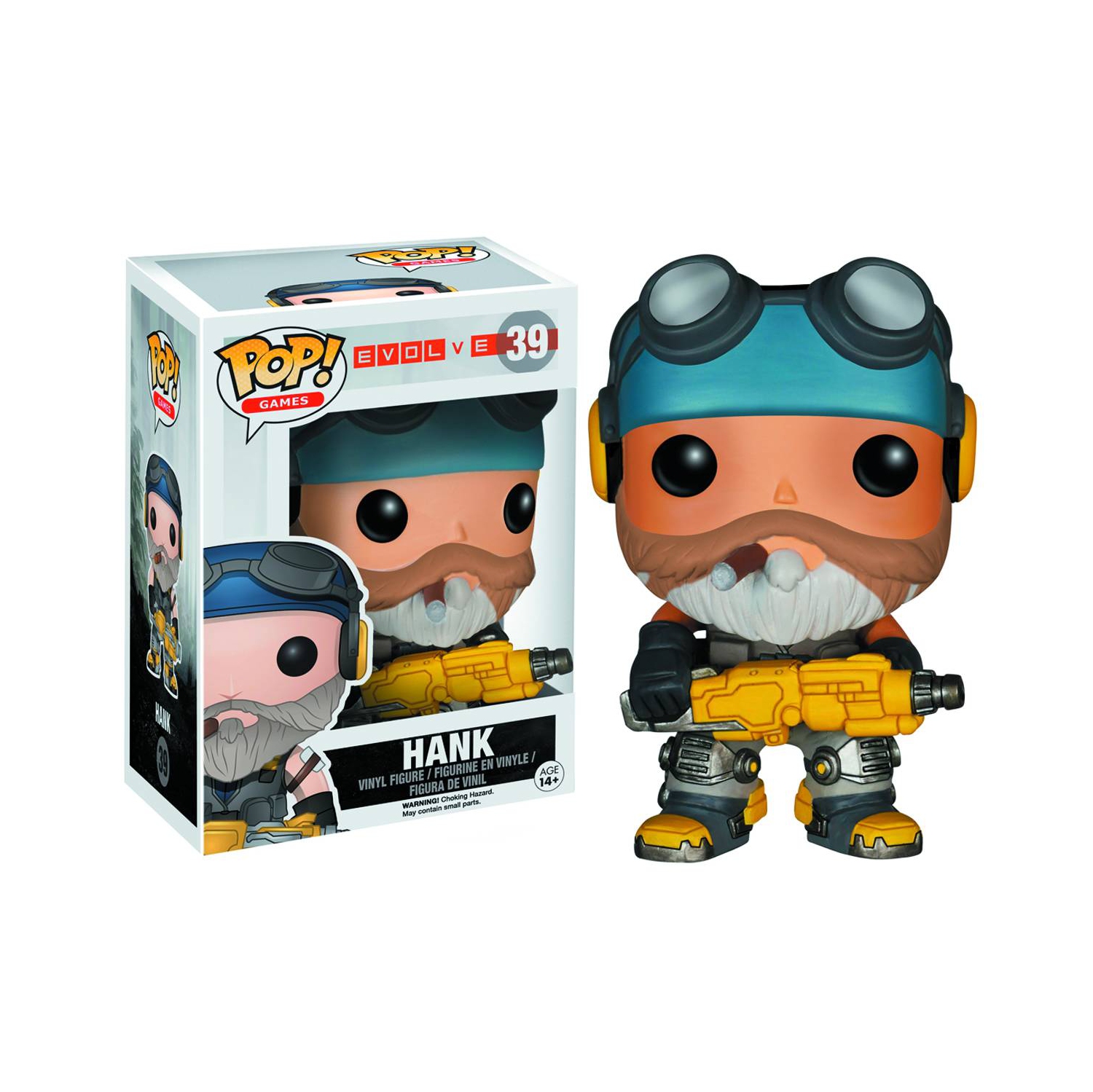 Funko POP Games: Evolve Hank Action Figure