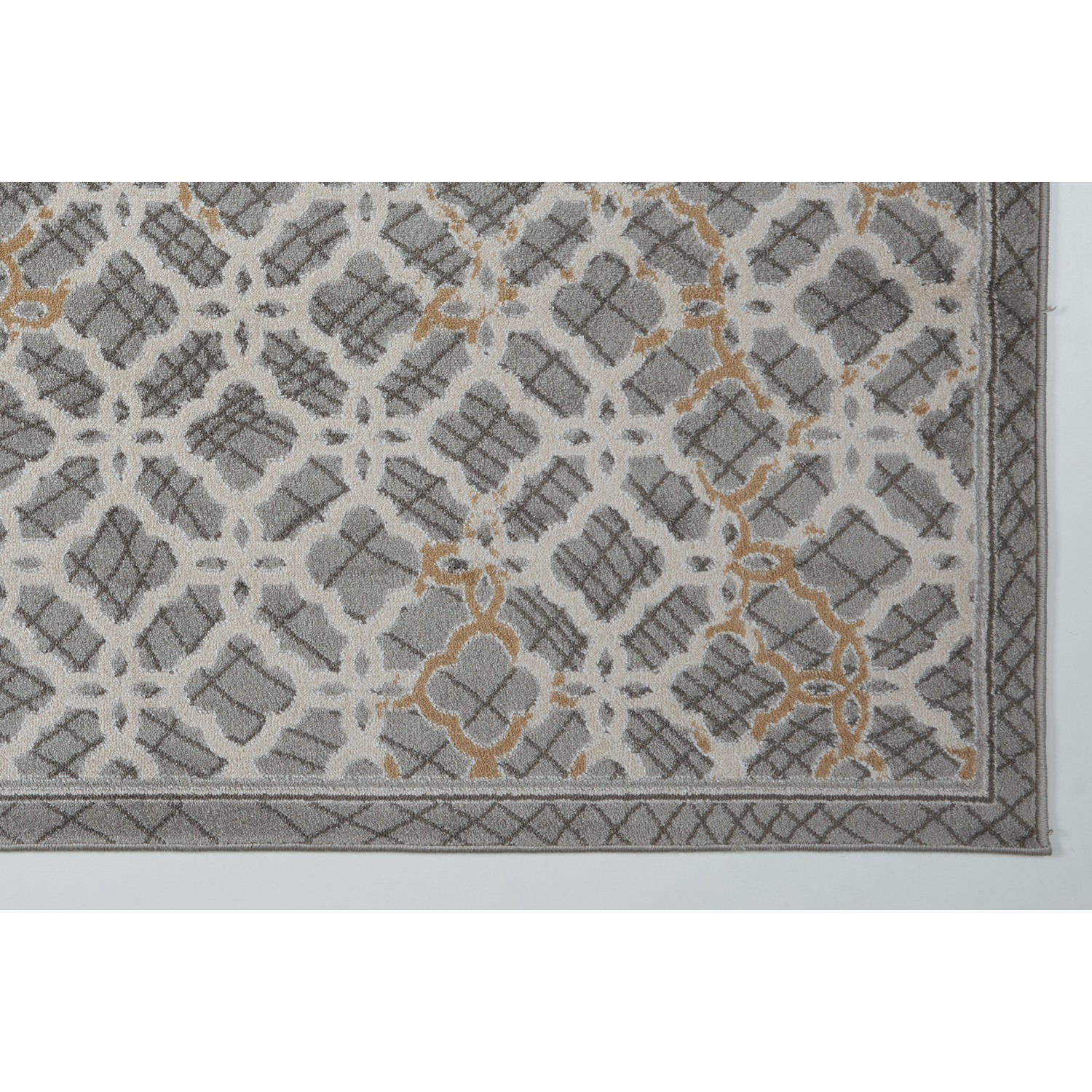 Tapis rectangulaire LA Dole Lonsdale 6 pi 5 po x 9 pi 5 po - Gris