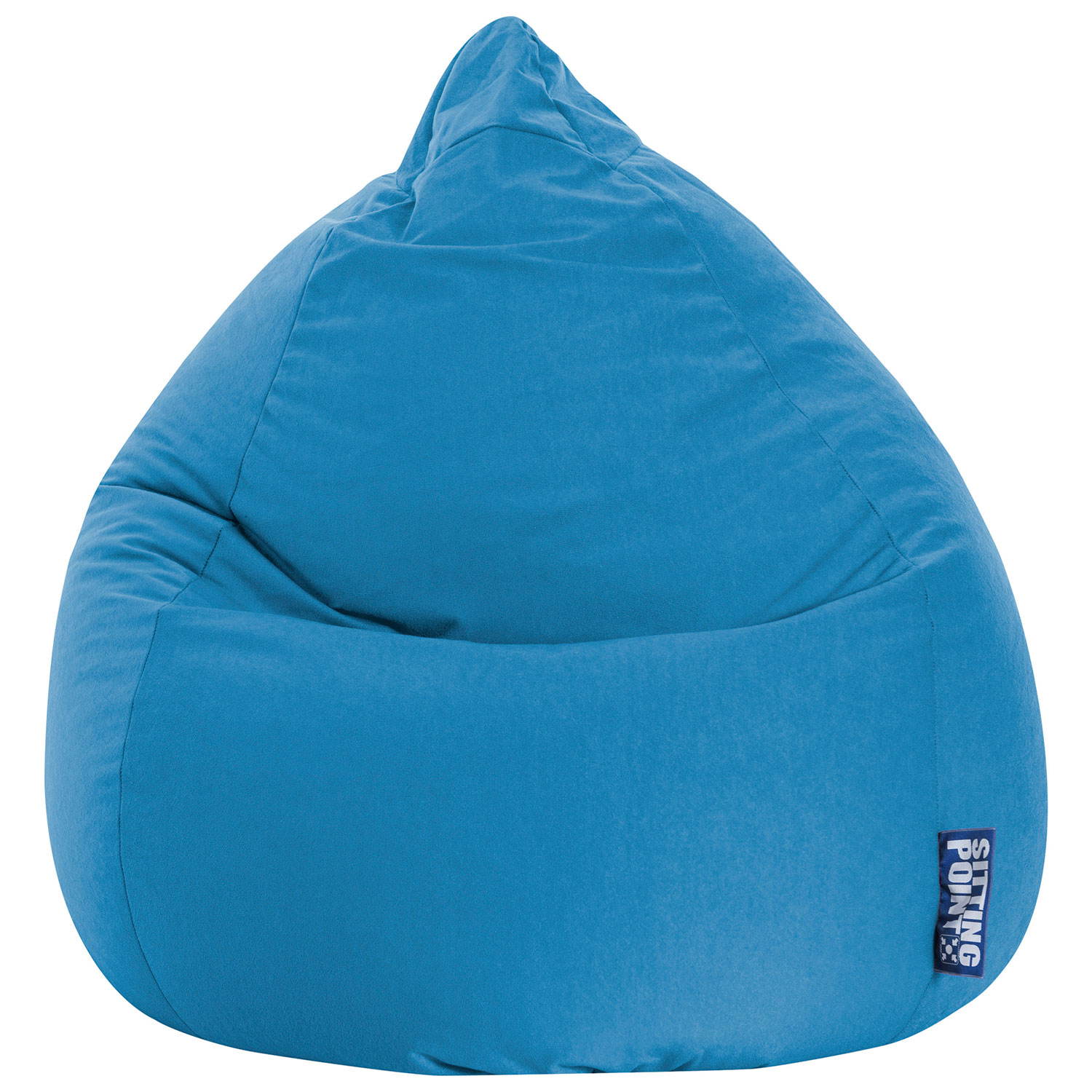 Easy Contemporary Bean Bag Chair - Blue
