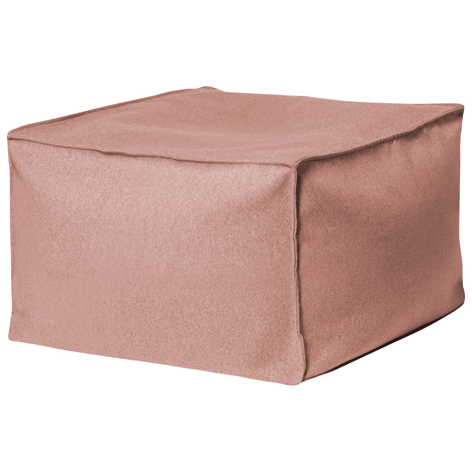 Fauteuil poire contemporain Loft Felt - Saumon