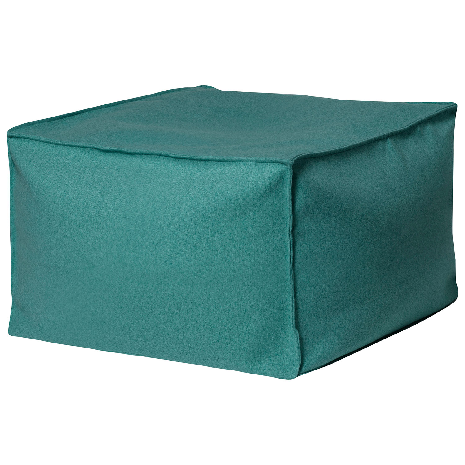 Fauteuil poire contemporain Loft Felt - Turquoise