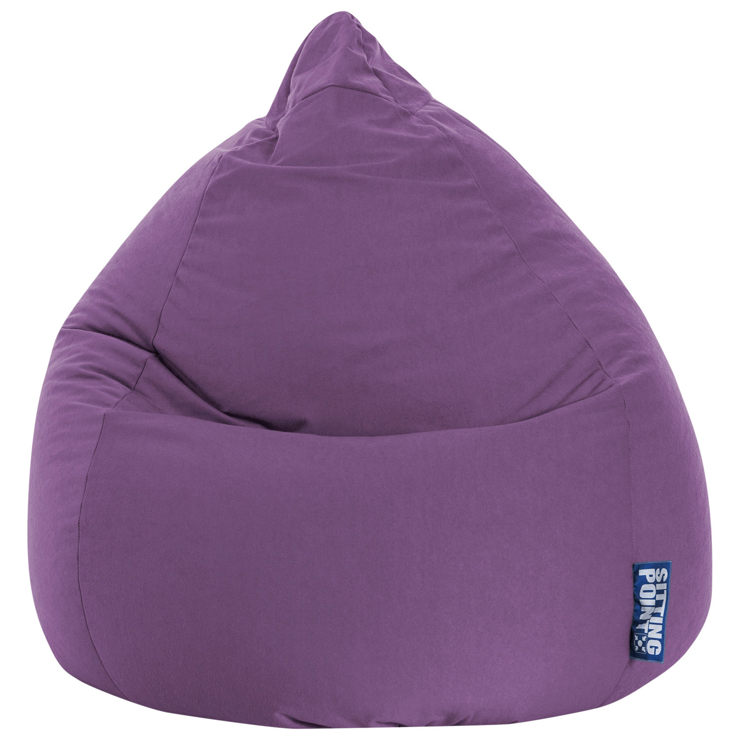 Fauteuil poire contemporain en polyester Easy - Violet