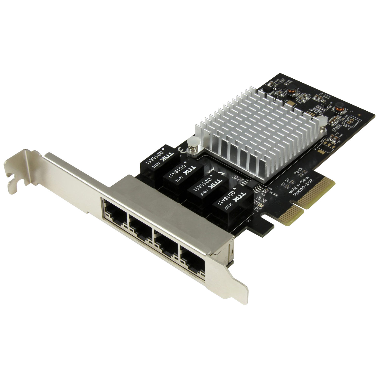 StarTech 4 x 10/100/1000 RJ-45 Ethernet Port Card