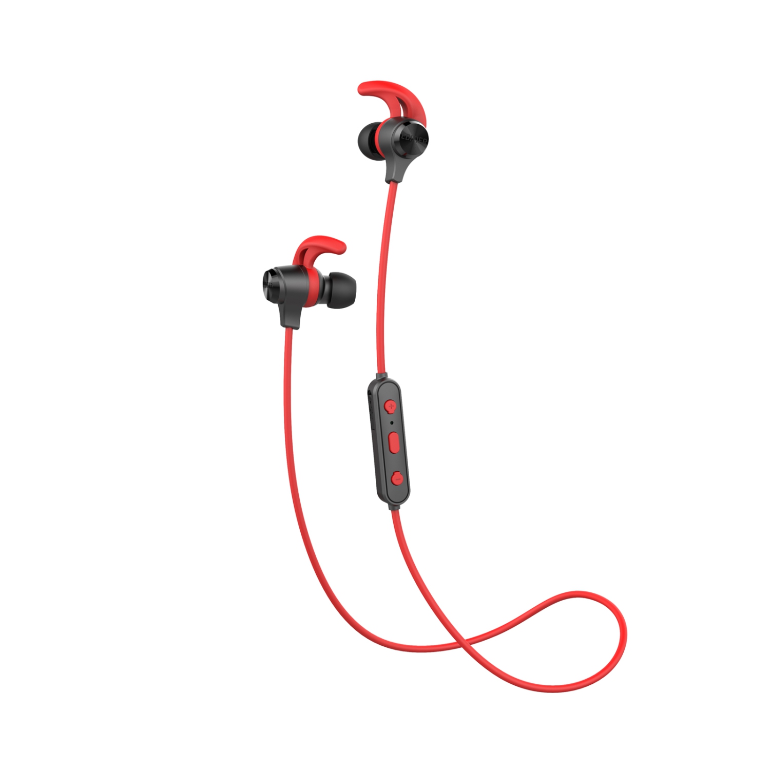 Edifier W280BT Stereo Bluetooth v4.1 Headphones Earphones For Fitness, Running, Working Out Sweatproof - Red
